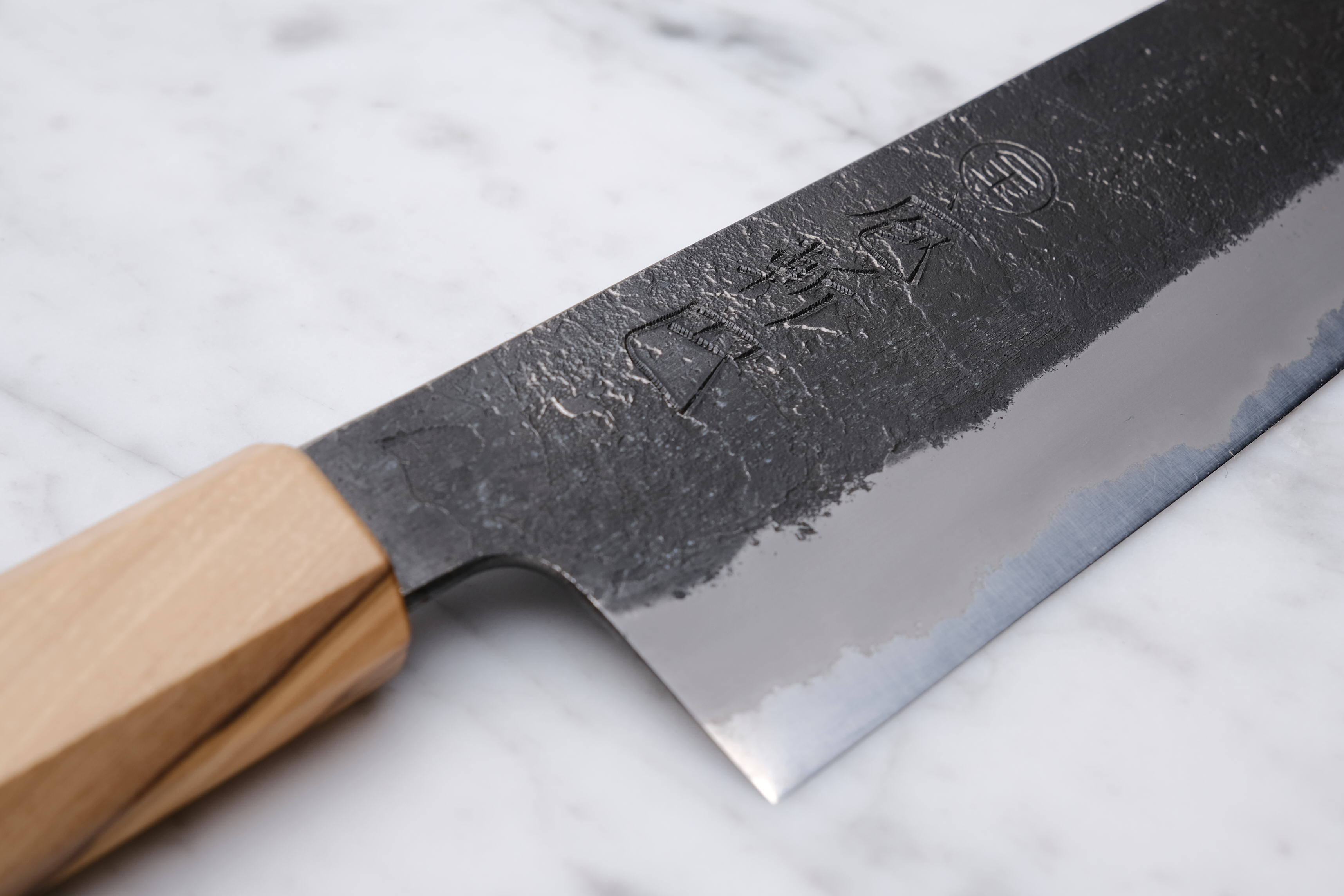 Hozantomoe 240 mm Gyuto - Shirogami 2