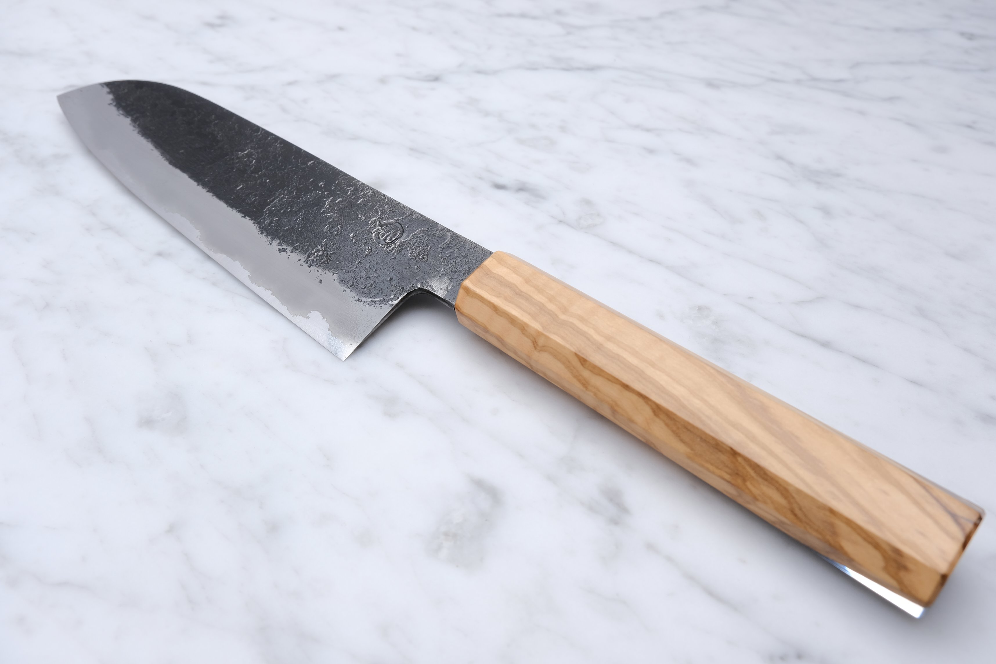 Hozantomoe 180 mm Santoku - Shirogami 2