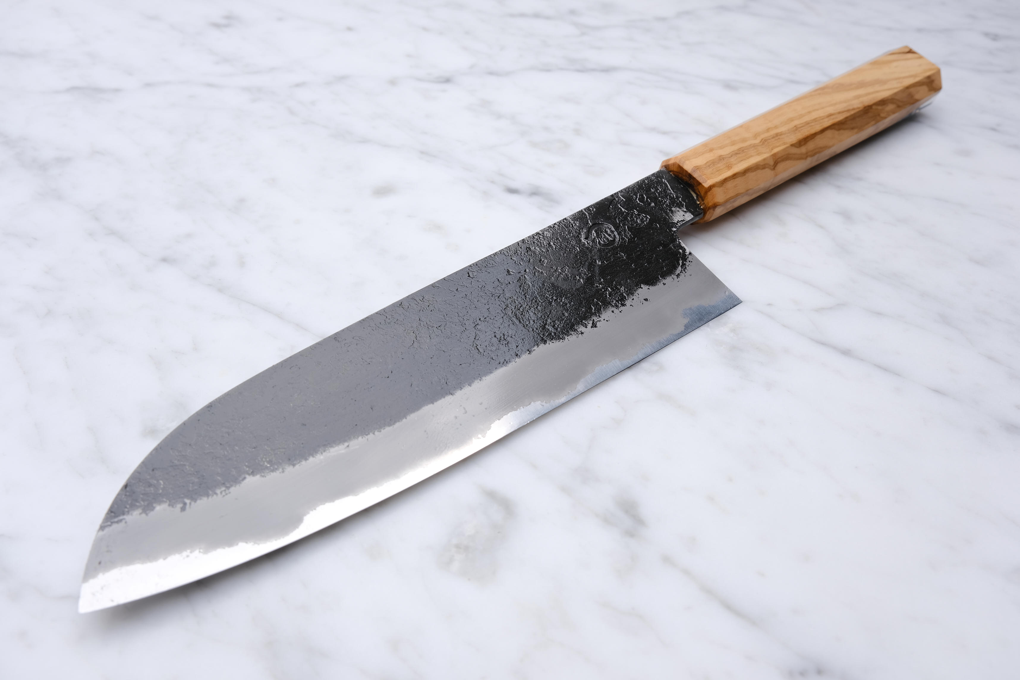 Hozantomoe 180 mm Santoku - Shirogami 2