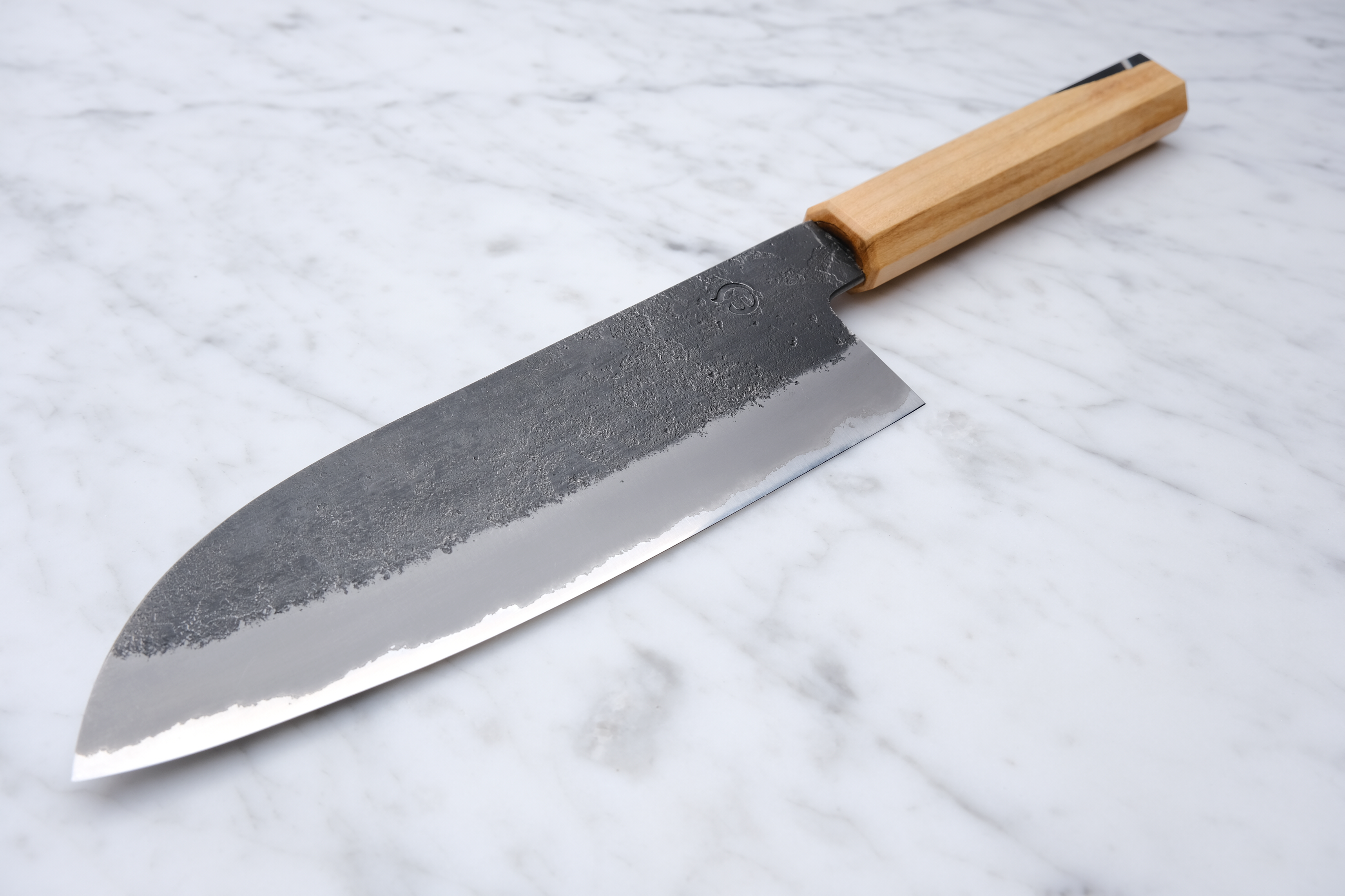 Hozantomoe 165 mm Santoku - Shirogami 2