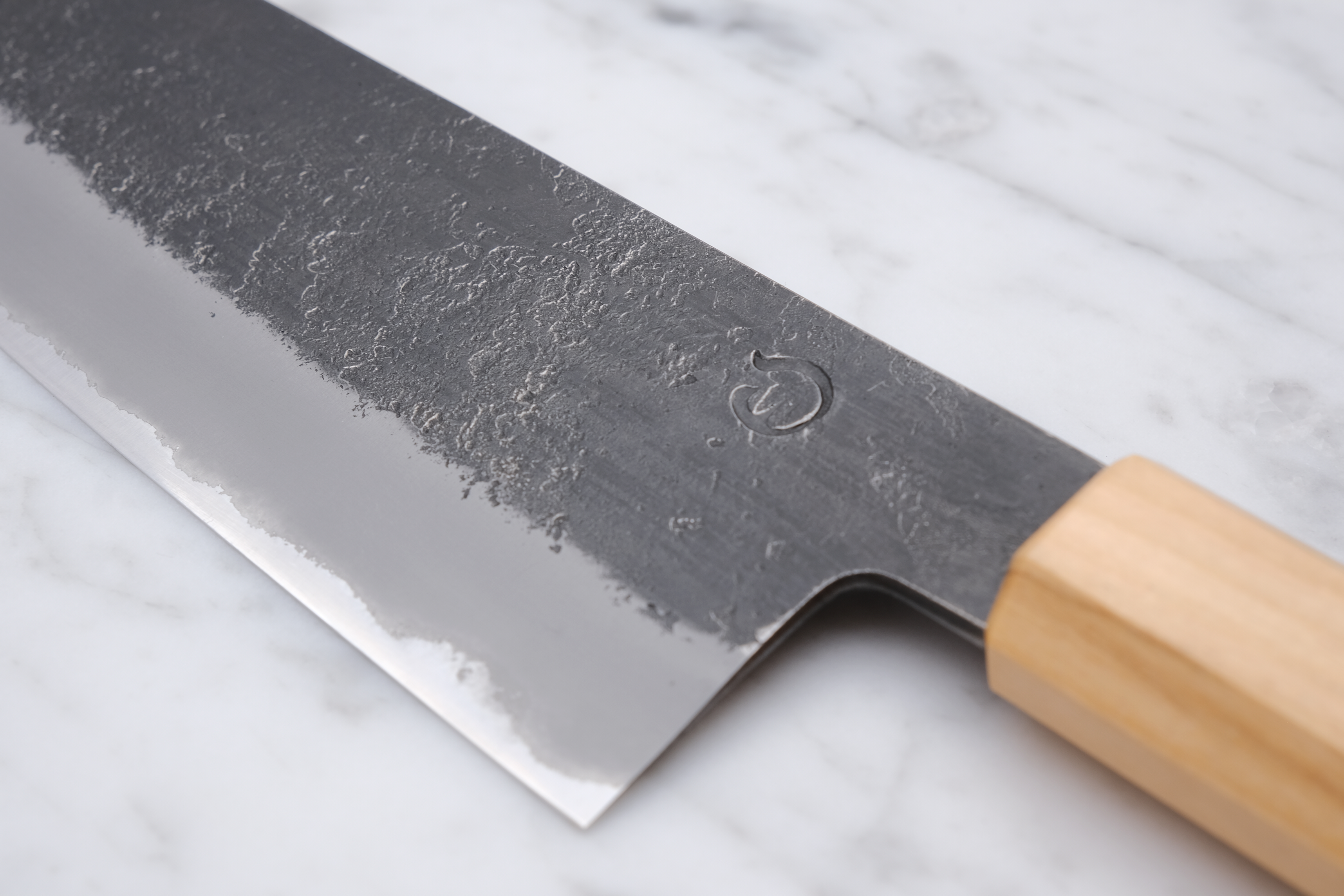 Hozantomoe 165 mm Santoku - Shirogami 2