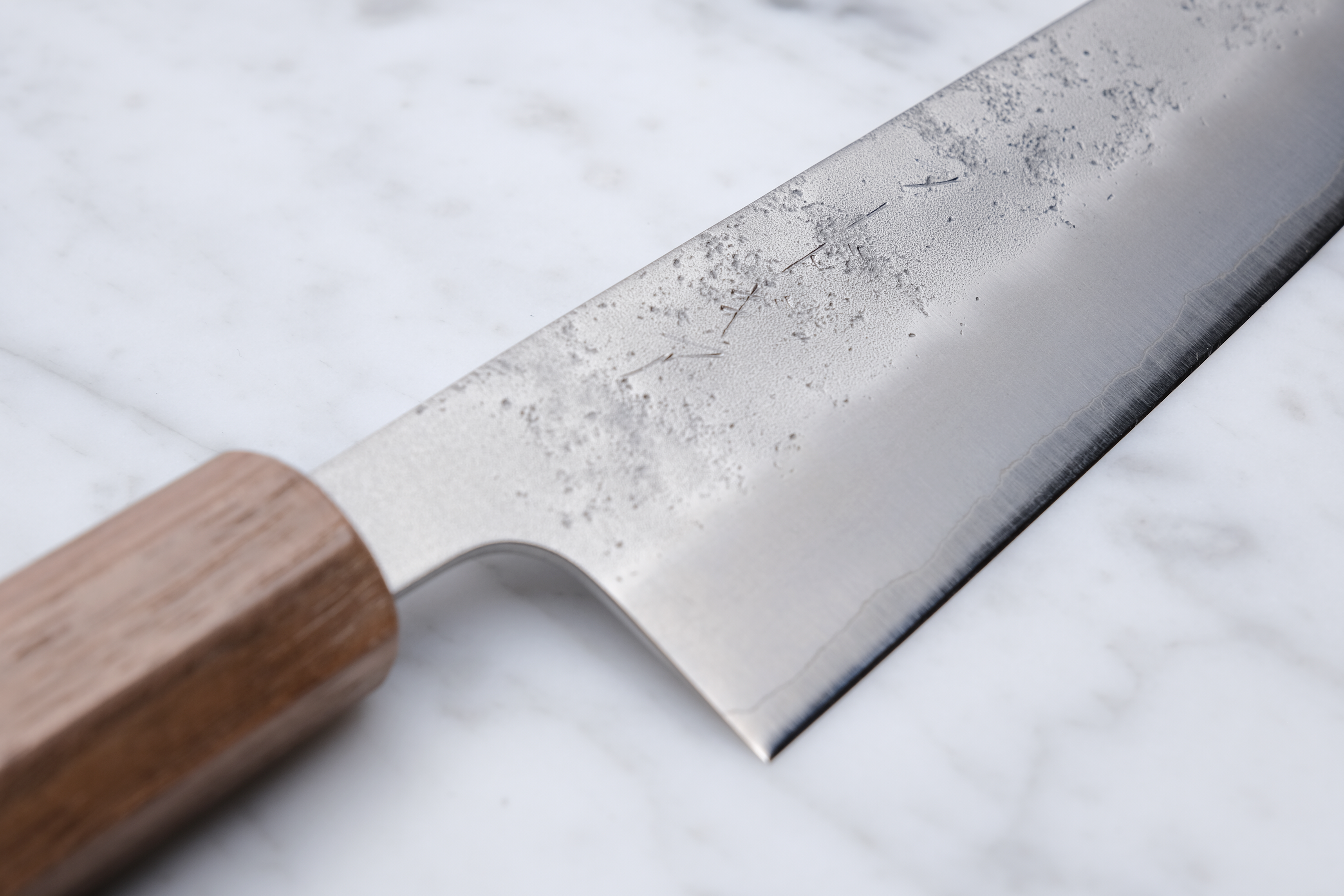 Foodgear Hamono Gyuto 180mm Gin3 - Valnød