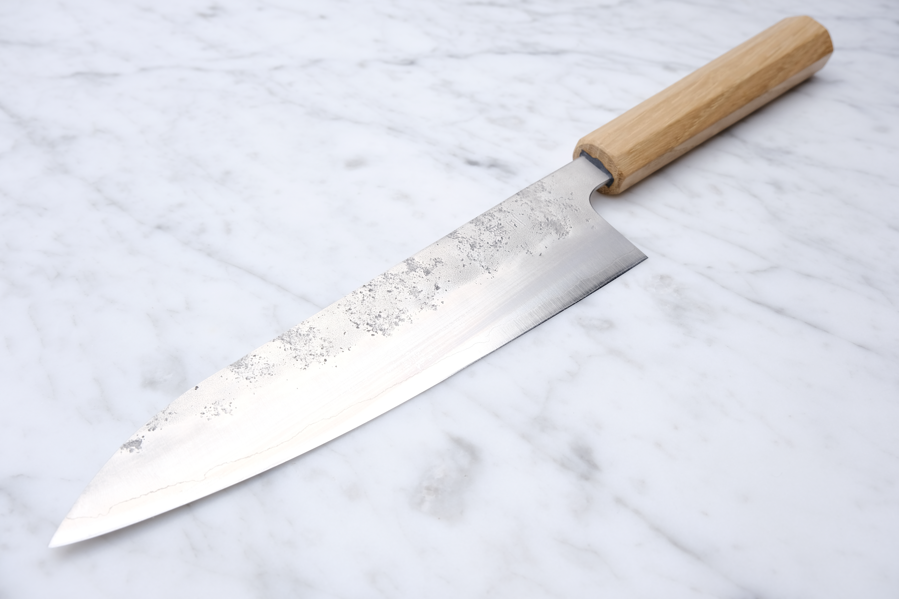 Foodgear Hamono Gyuto 180mm Gin3 - Kastanje