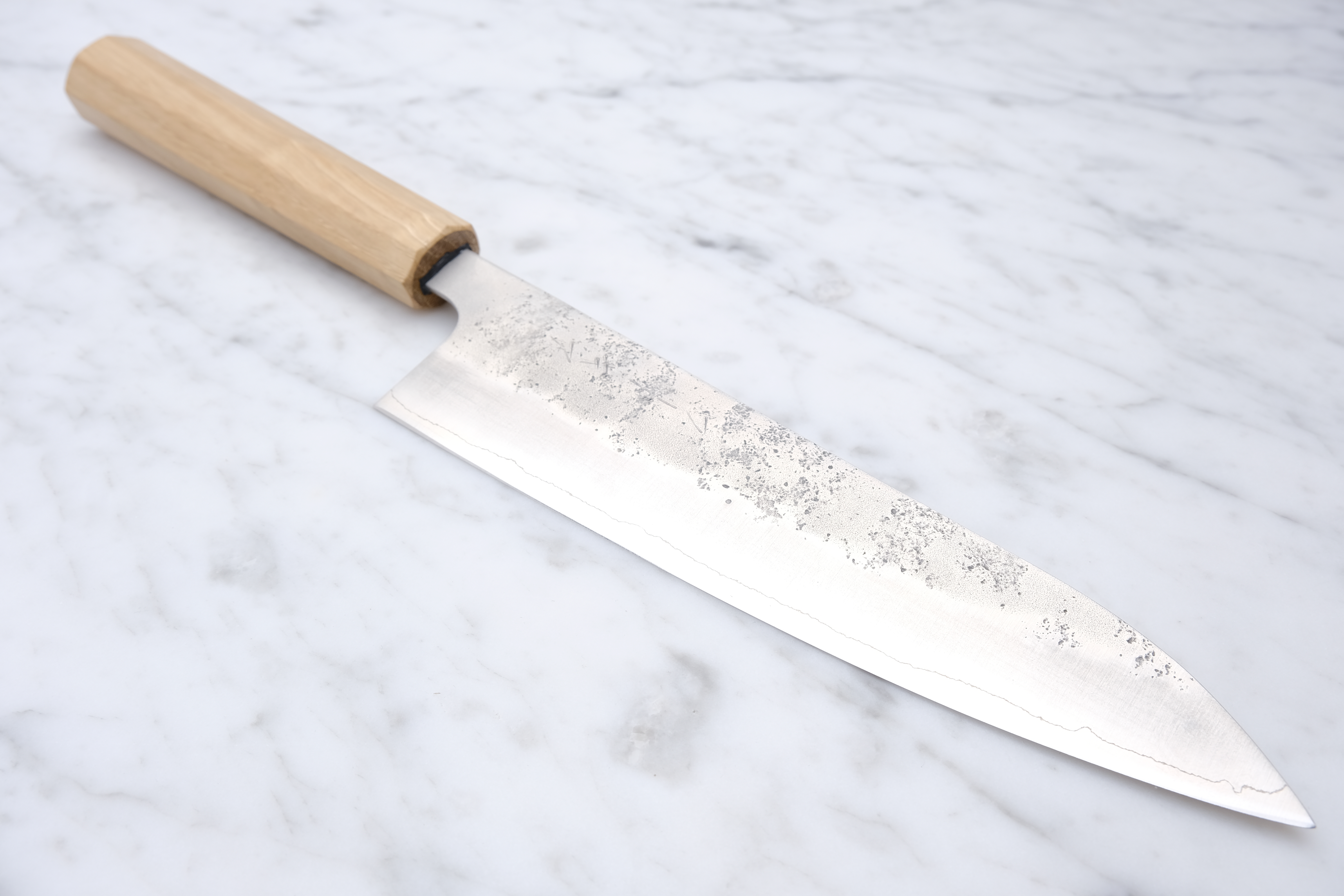 Foodgear Hamono Gyuto 180mm Gin3 - Kastanje