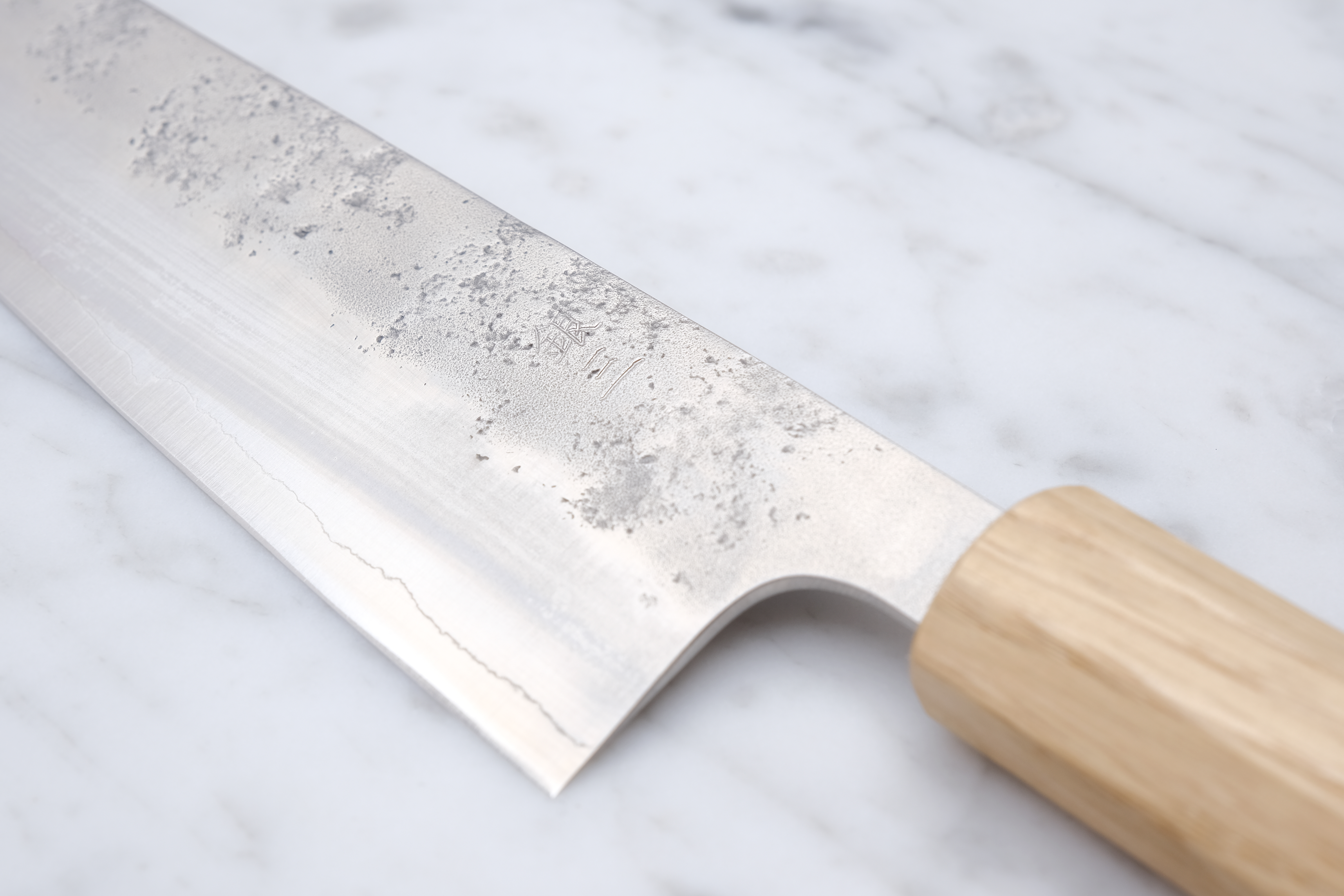 Foodgear Hamono Gyuto 180mm Gin3 - Kastanje