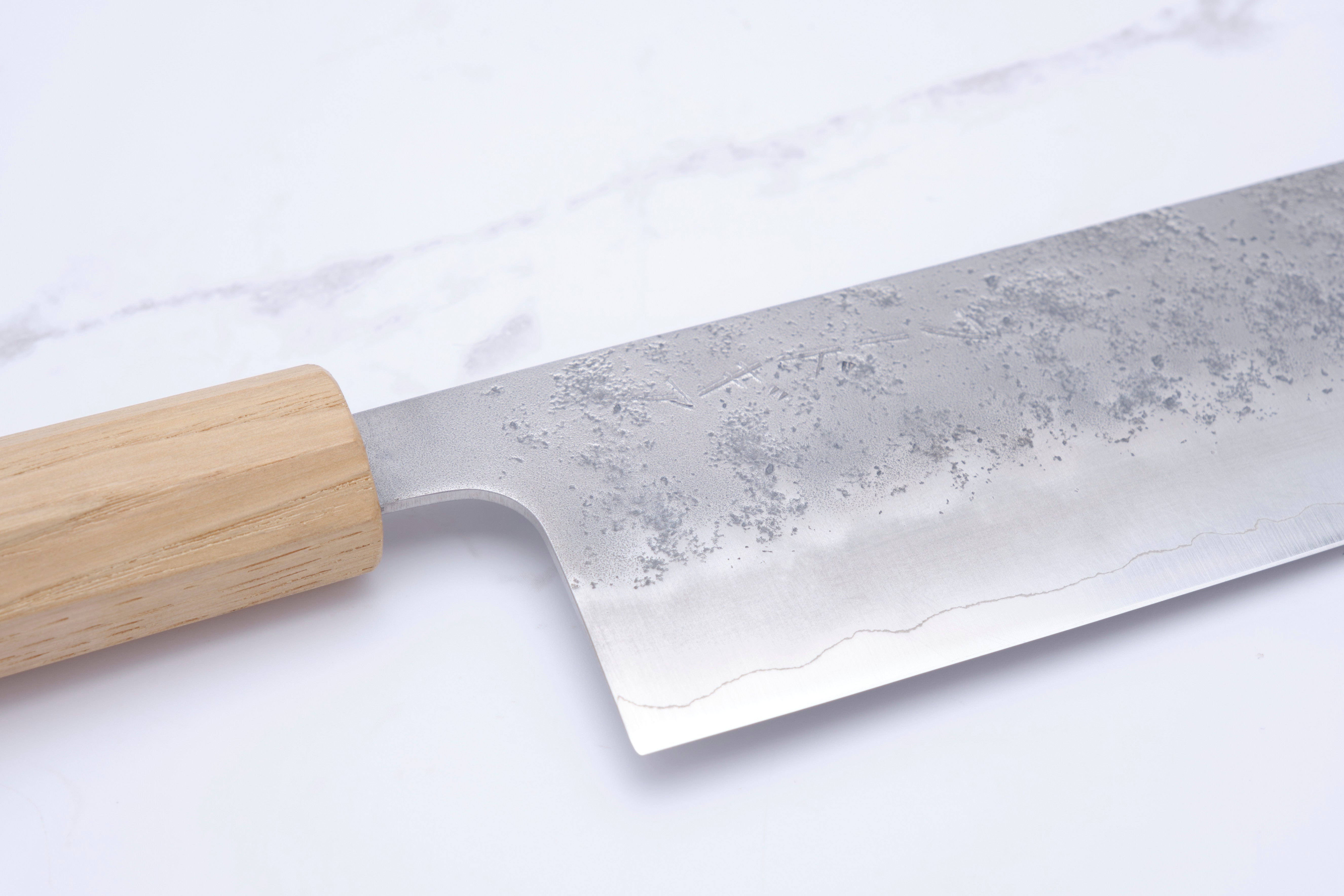 Foodgear Hamono Nakiri 180mm Gin3 - Kastanje