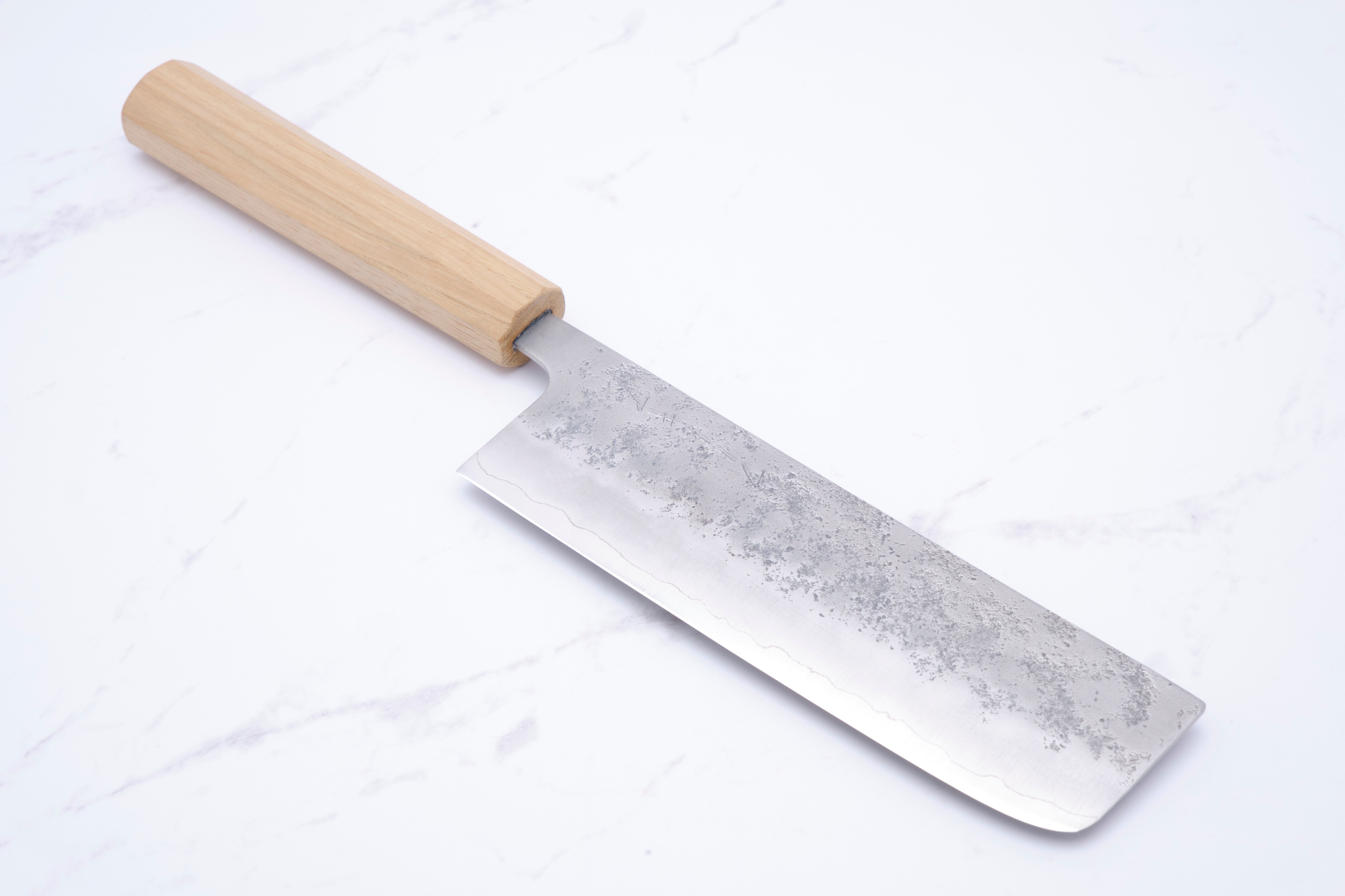 Foodgear Hamono Nakiri 180mm Gin3 - Kastanje