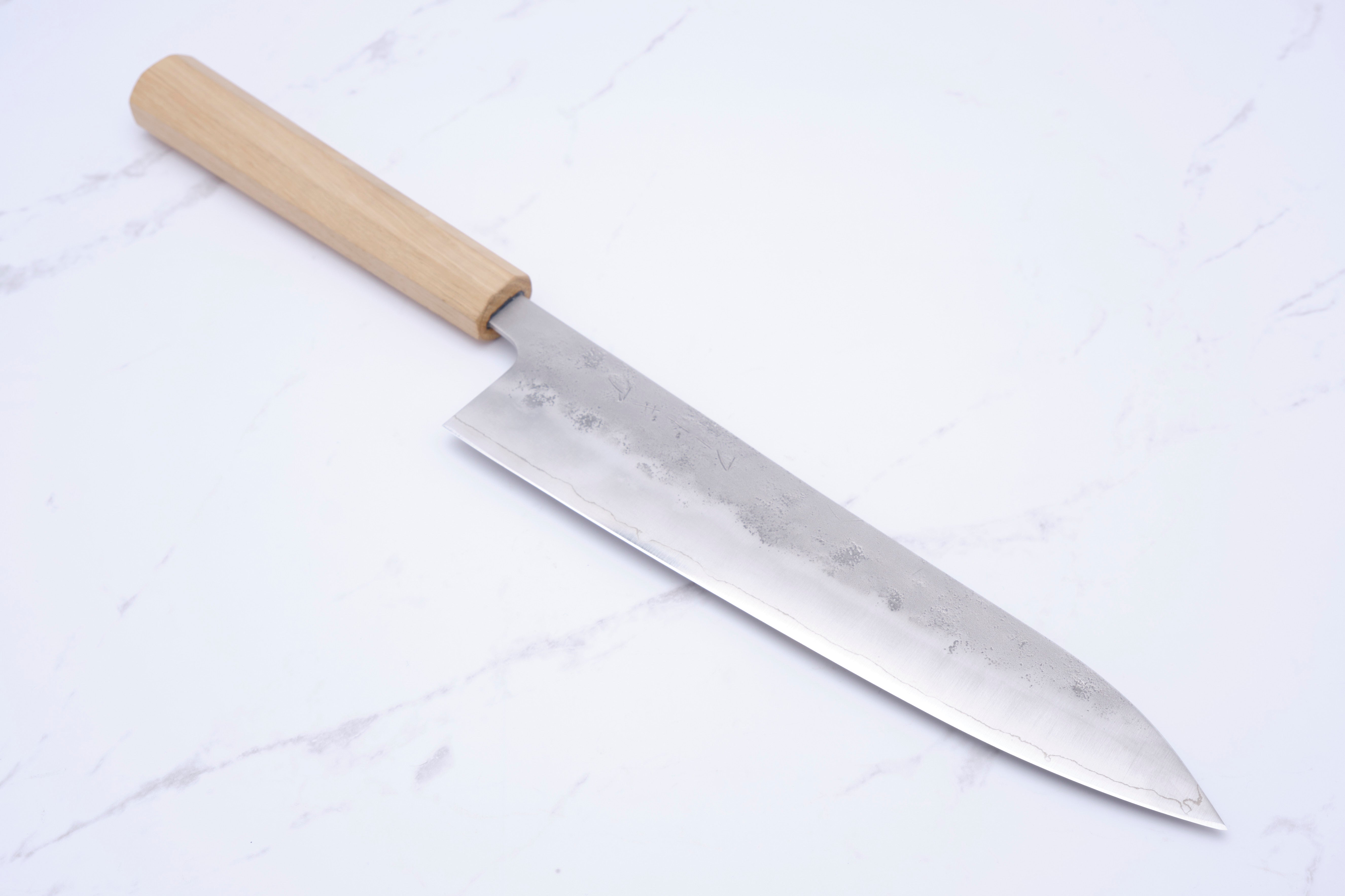 Foodgear Hamono Gyuto 210mm Gin3 - Kastanje