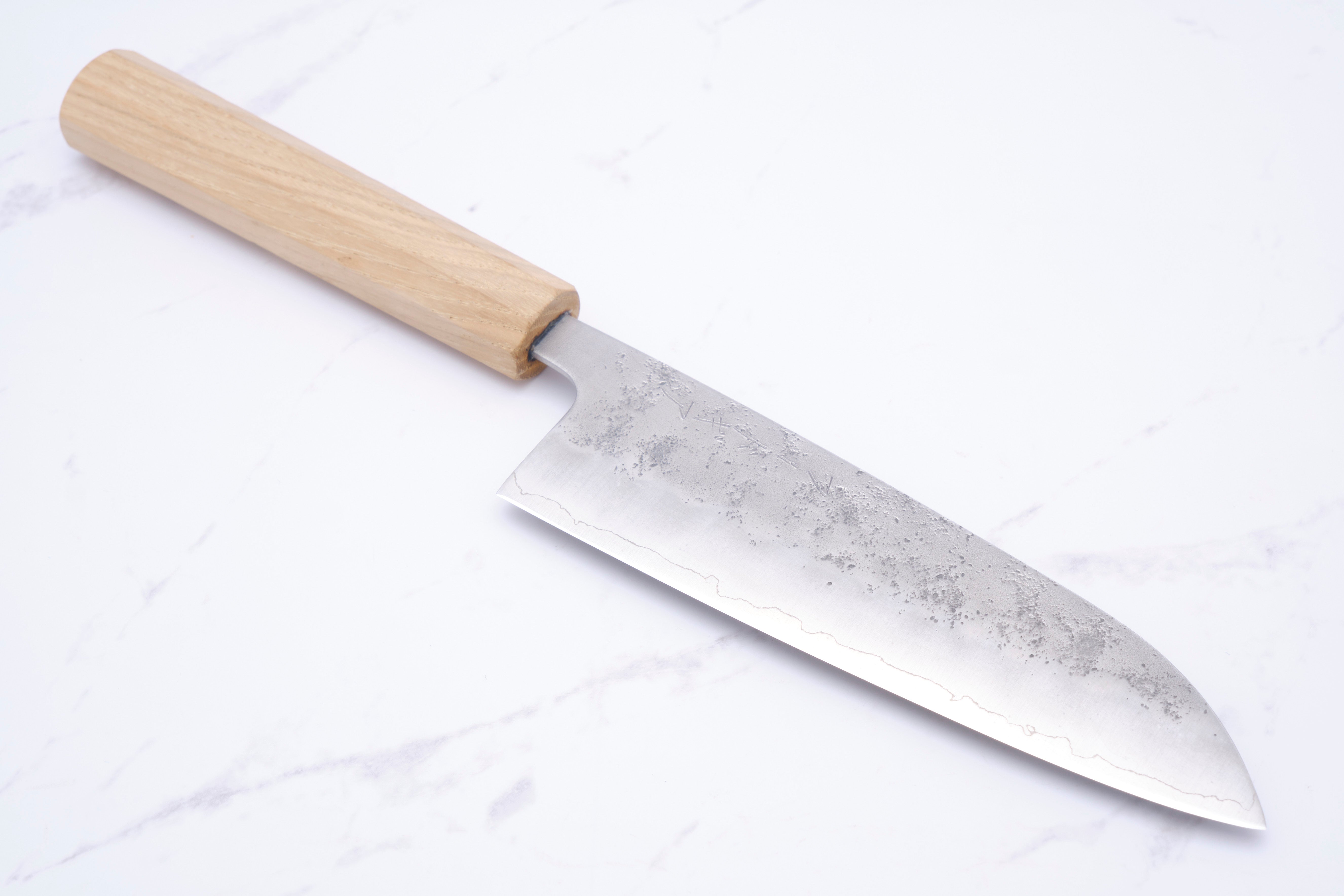 Foodgear Hamono Santoku 165 mm Santoku Gin3 – Kastanie