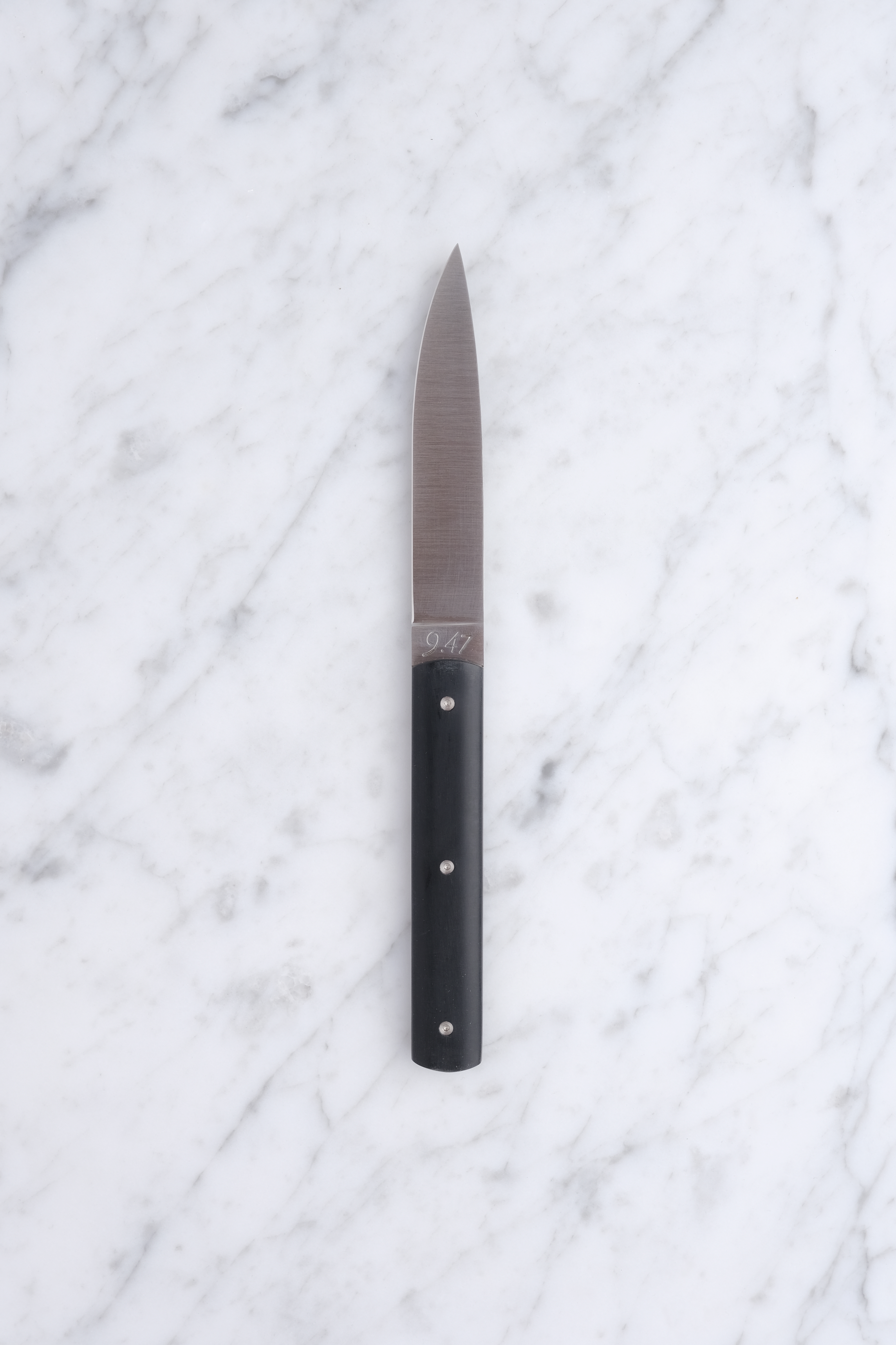 Perceval 9.47 Black Acrylic steak knife