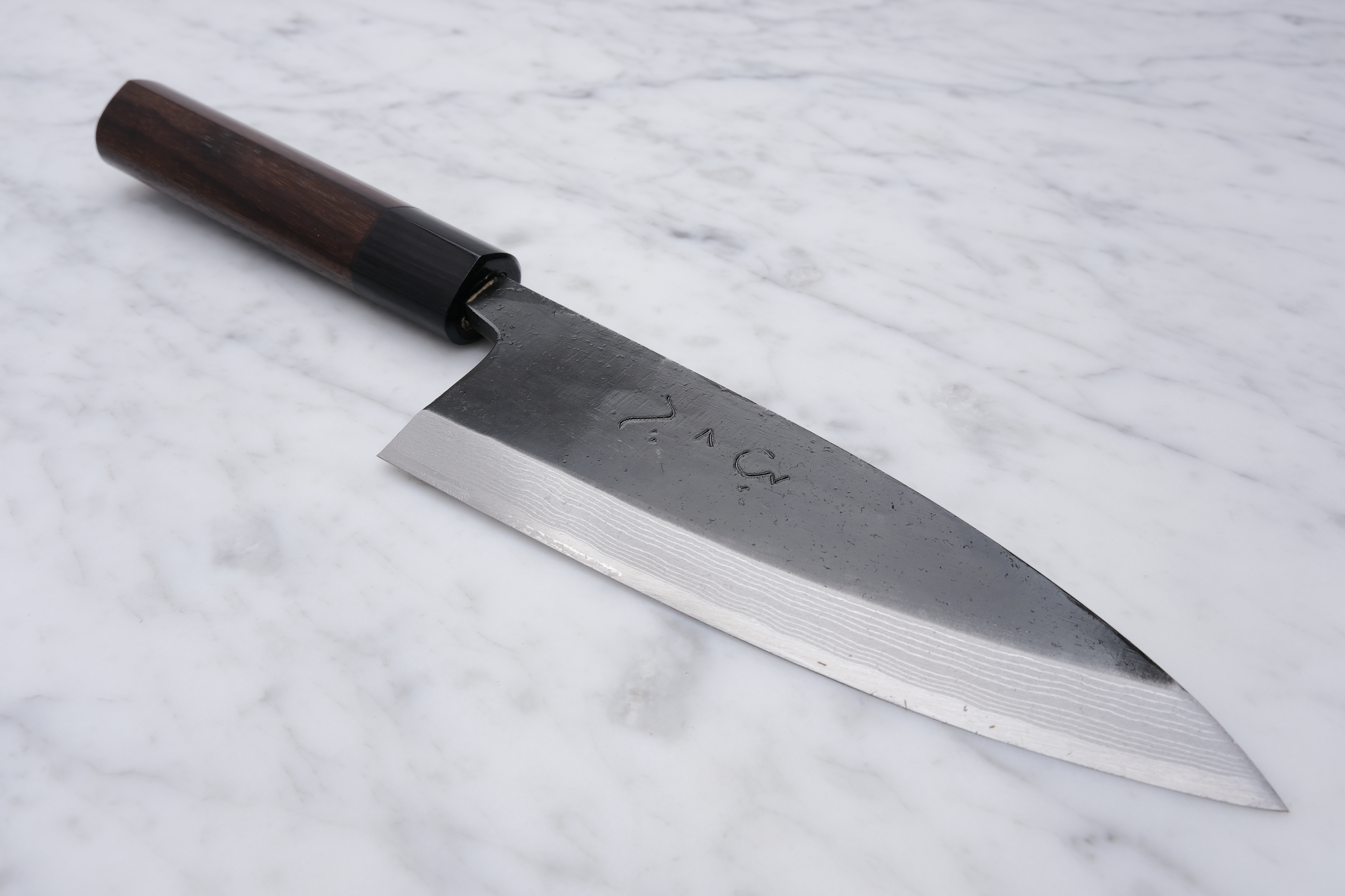 Fukube Kaji 165 mm Deba - Shirogami 2