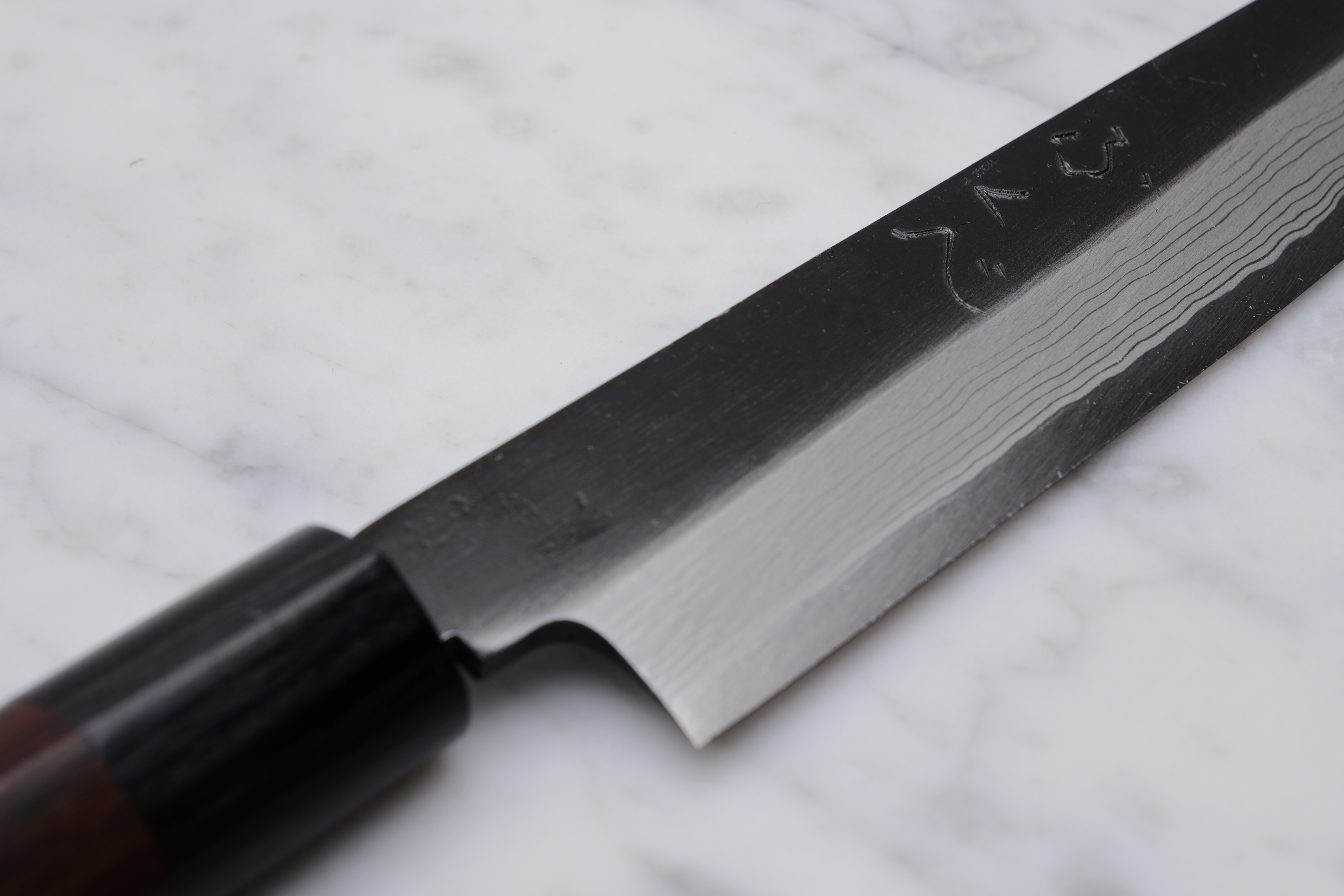 Fukube Kaji 210 mm Yanagiba - Shirogami 2