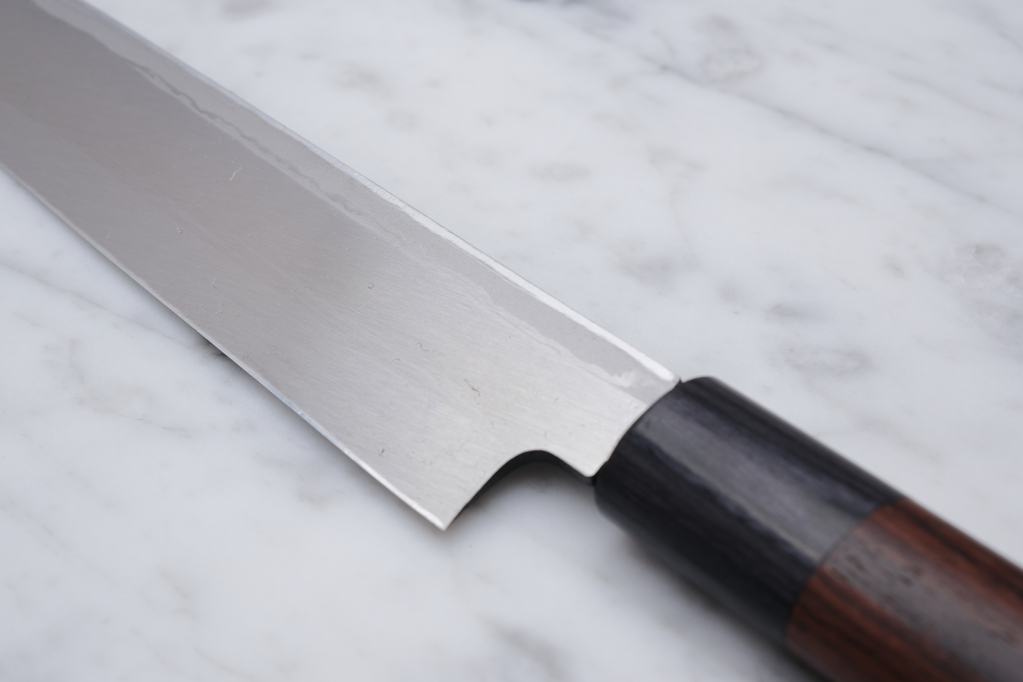 Fukube Kaji 210 mm Yanagiba - Shirogami 2