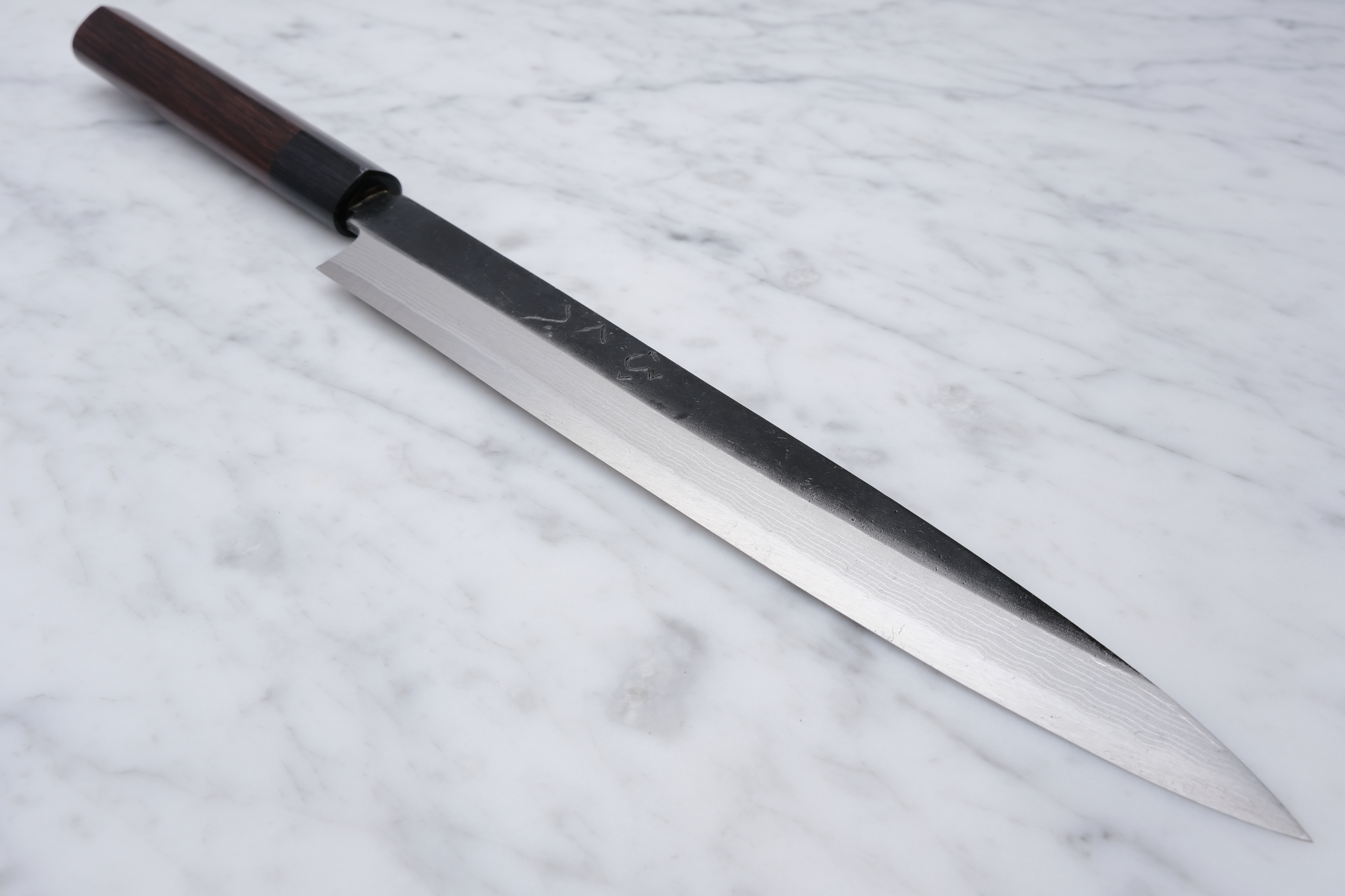 Fukube Kaji 240 mm Yanagiba - Shirogami 2