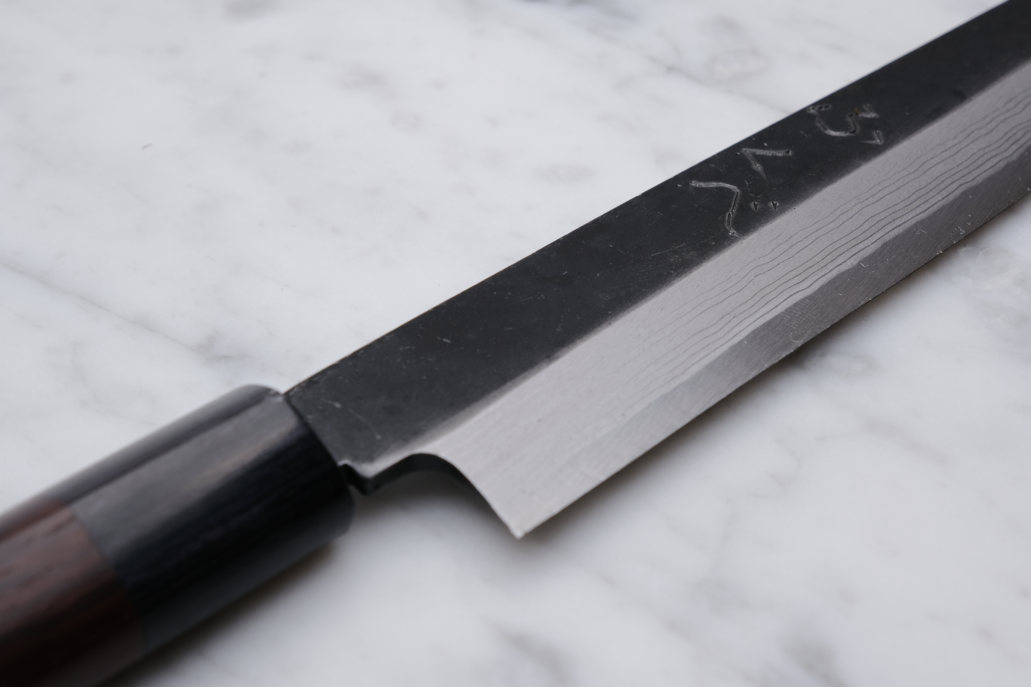 Fukube Kaji 240 mm Yanagiba - Shirogami 2