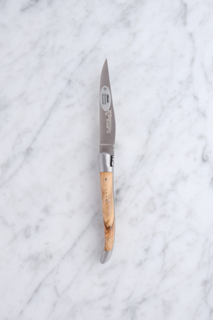 Laguiole Foldekniv 9cm - Oliven