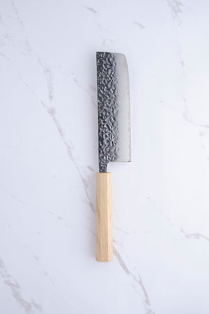 Foodgear Hamono Nakiri 180mm AUS-10 - Chestnut