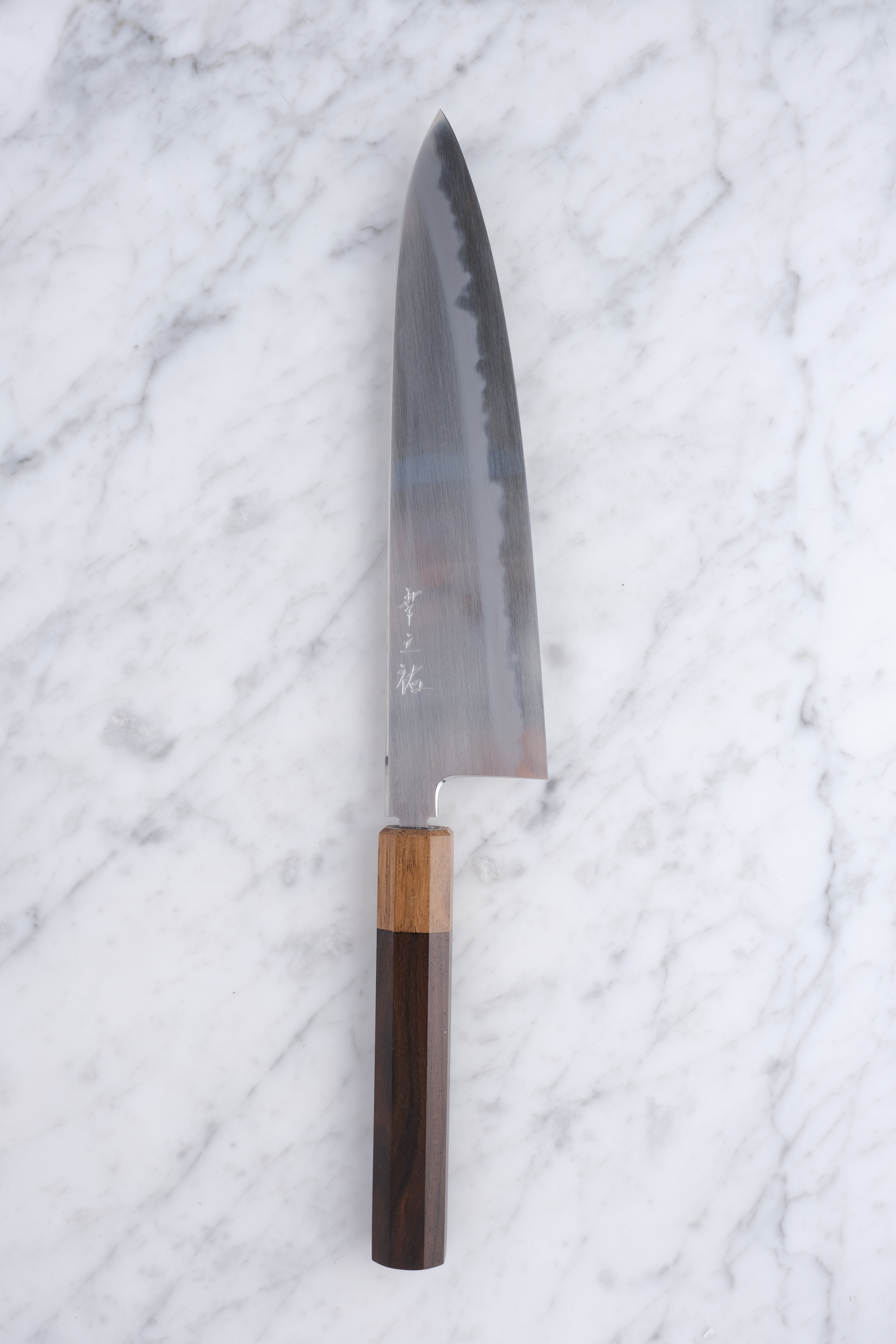 Konosuke FM Fujiyama 225mm Gyuto Shirogami 1 - Khii Ebony