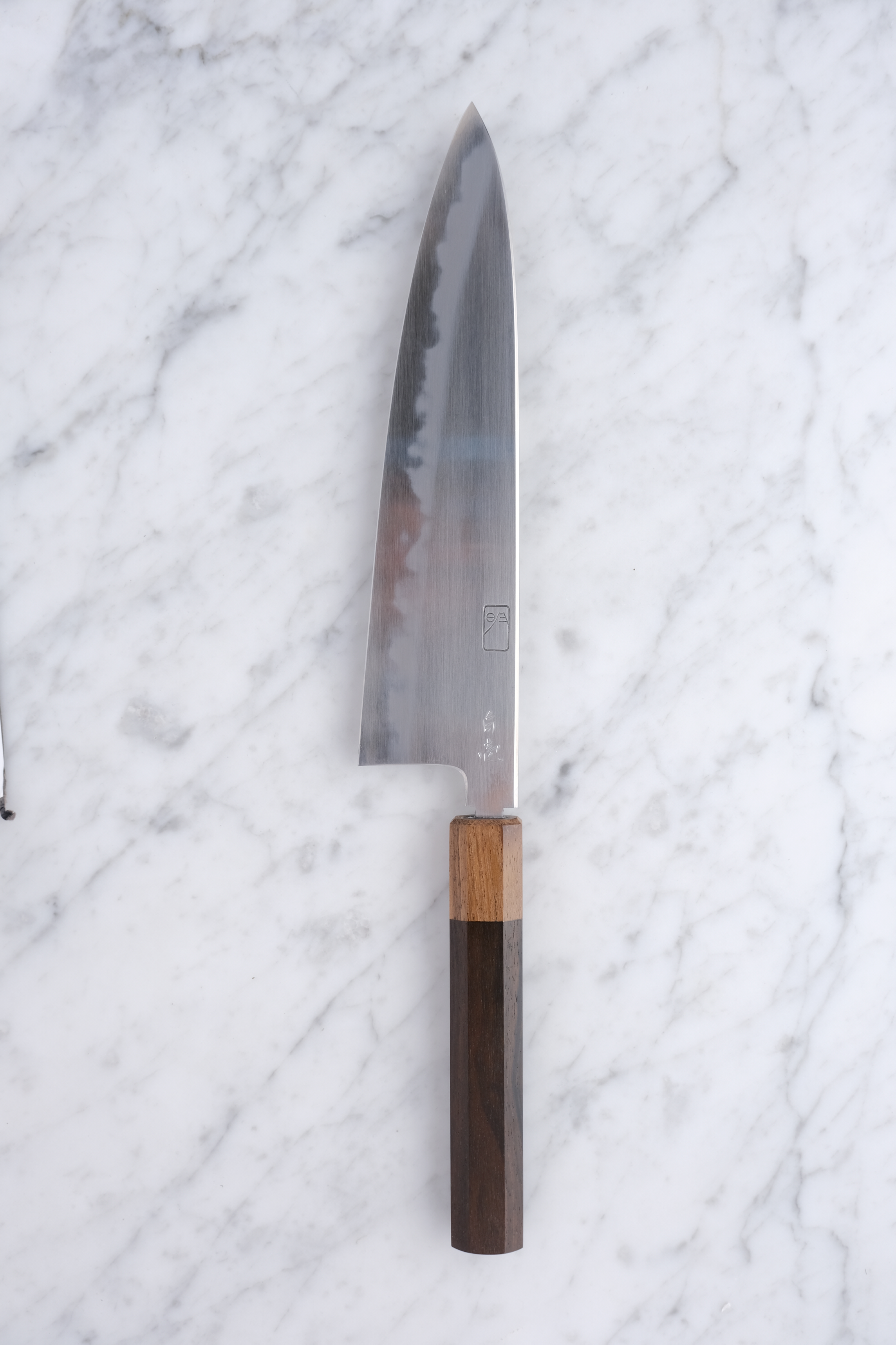 Konosuke FM Fujiyama 225mm Gyuto Shirogami 1 - Khii Ebony