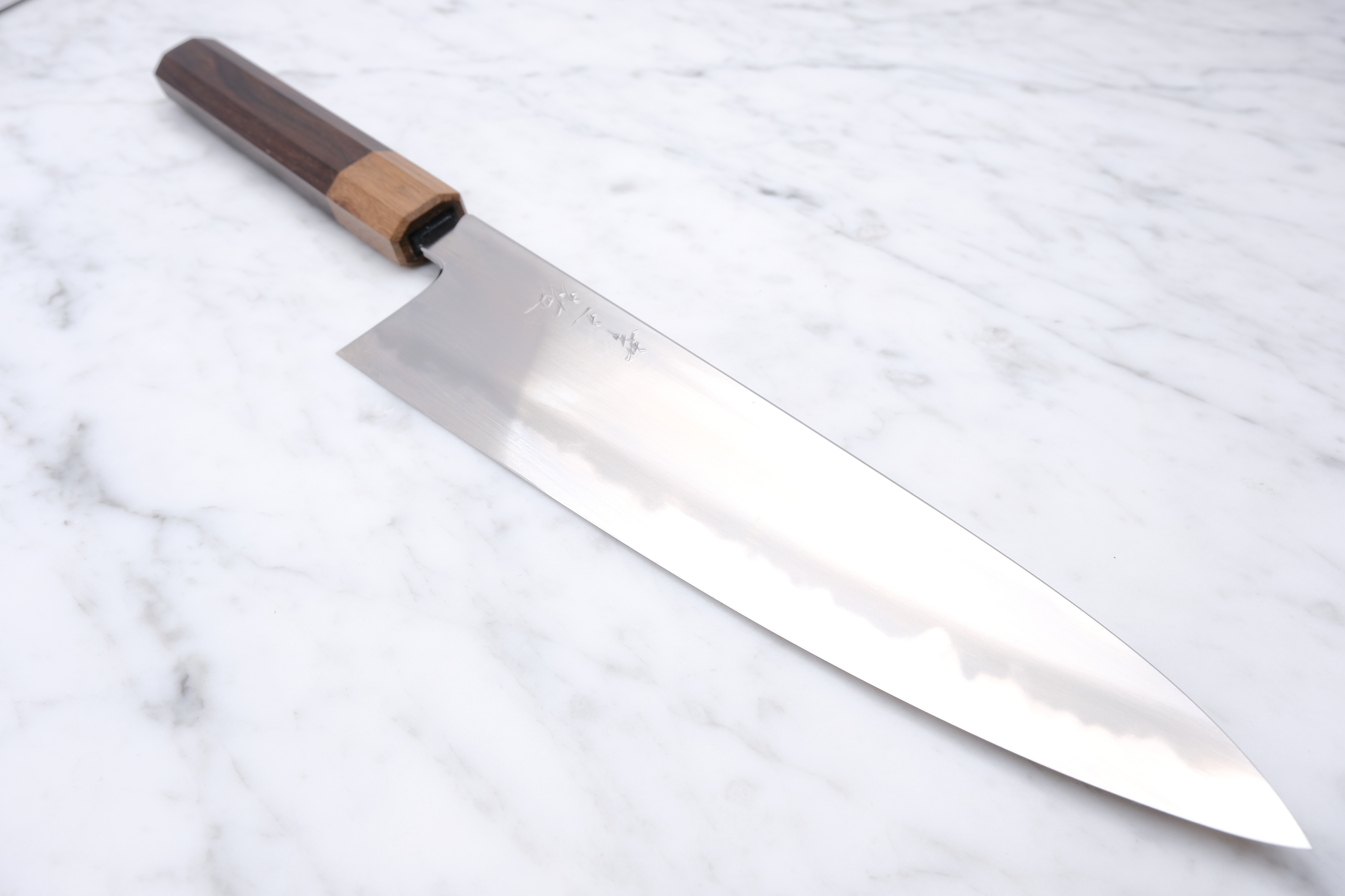 Konosuke FM Fujiyama 225mm Gyuto Shirogami 1 - Khii Ebony