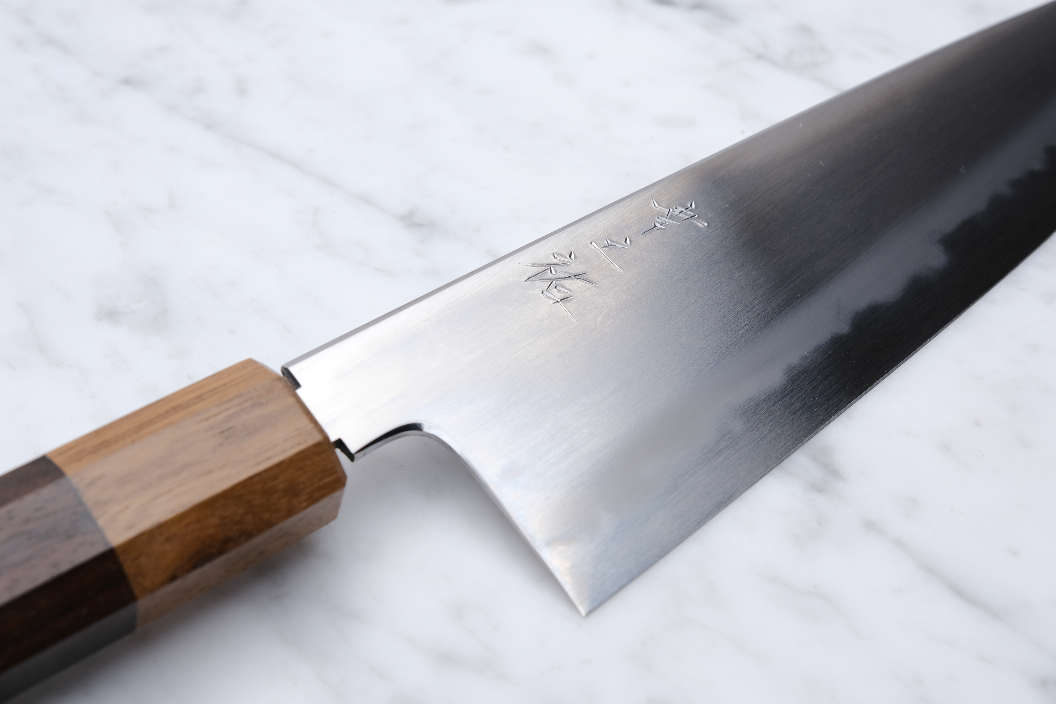 Konosuke FM Fujiyama 225mm Gyuto Shirogami 1 - Khii Ebony