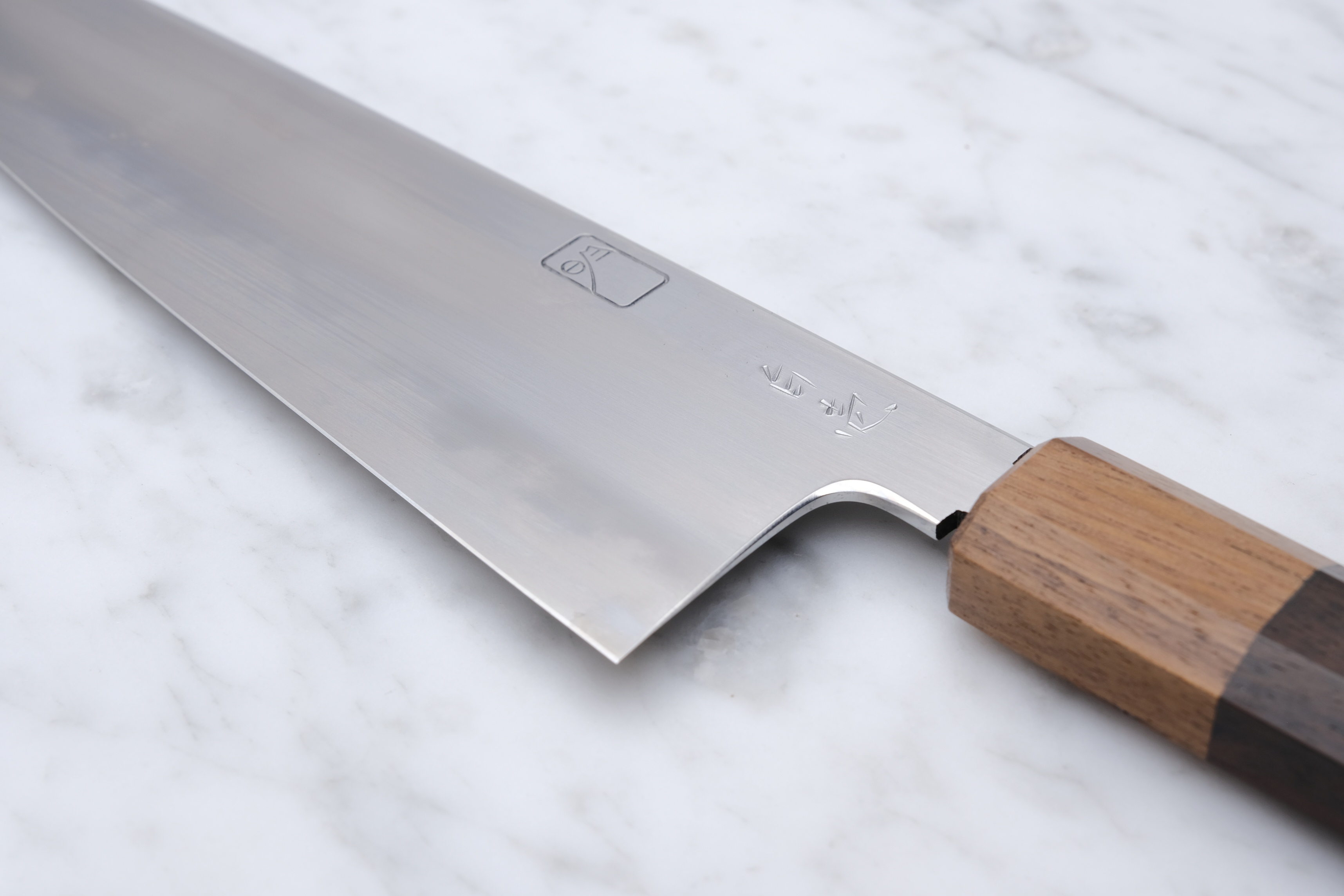 Konosuke FM Fujiyama 225mm Gyuto Shirogami 1 - Khii Ebony