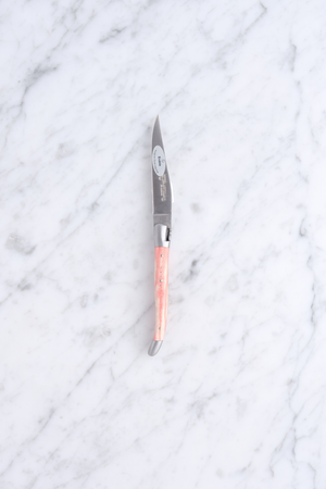 Laguiole Foldekniv 10cm - Rød Ahorn