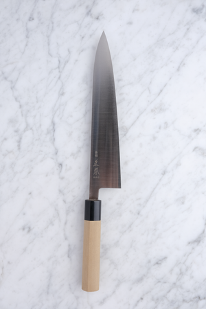 Masamoto Sohonten KS 240 mm Gyuto - Shirogami 2