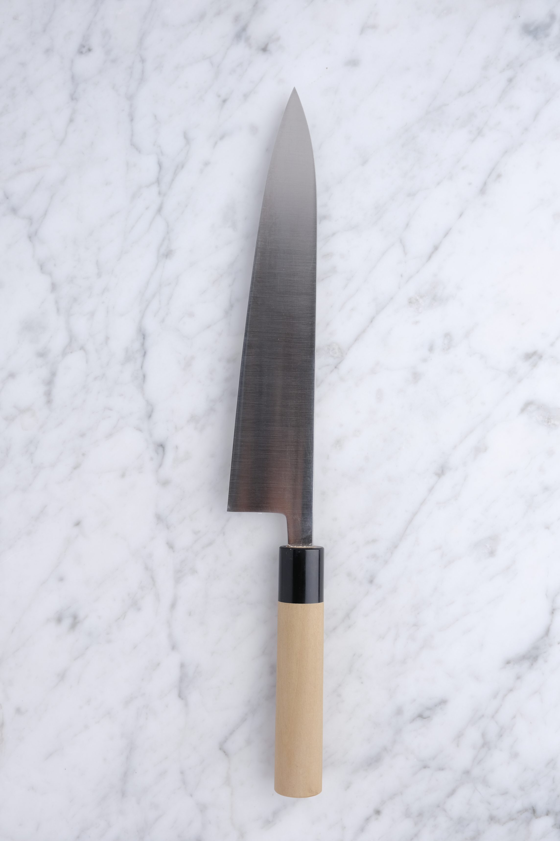 Masamoto Sohonten KS 240 mm Gyuto - Shirogami 2