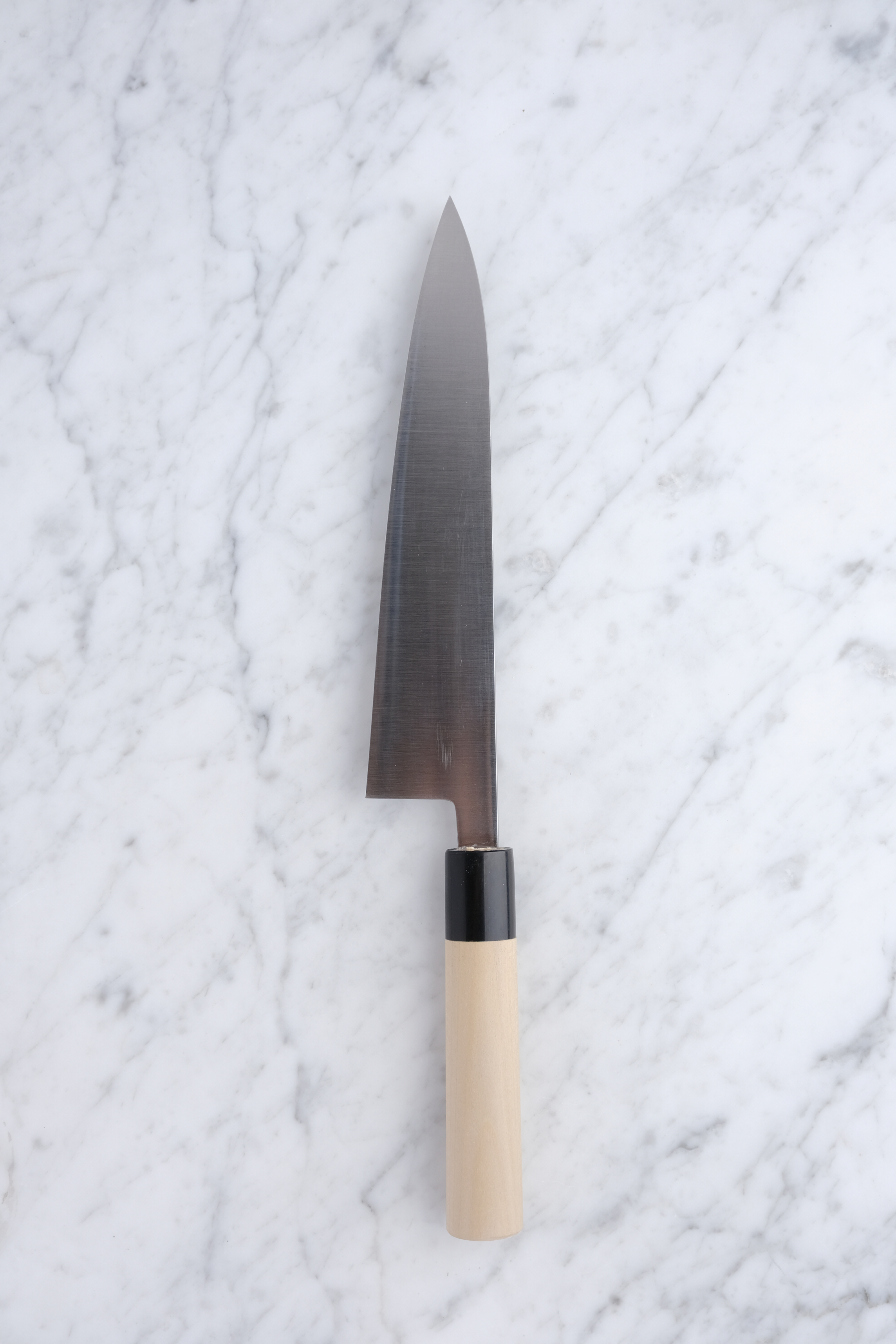 Masamoto Sohonten KS 210 mm Gyuto - Shirogami 2
