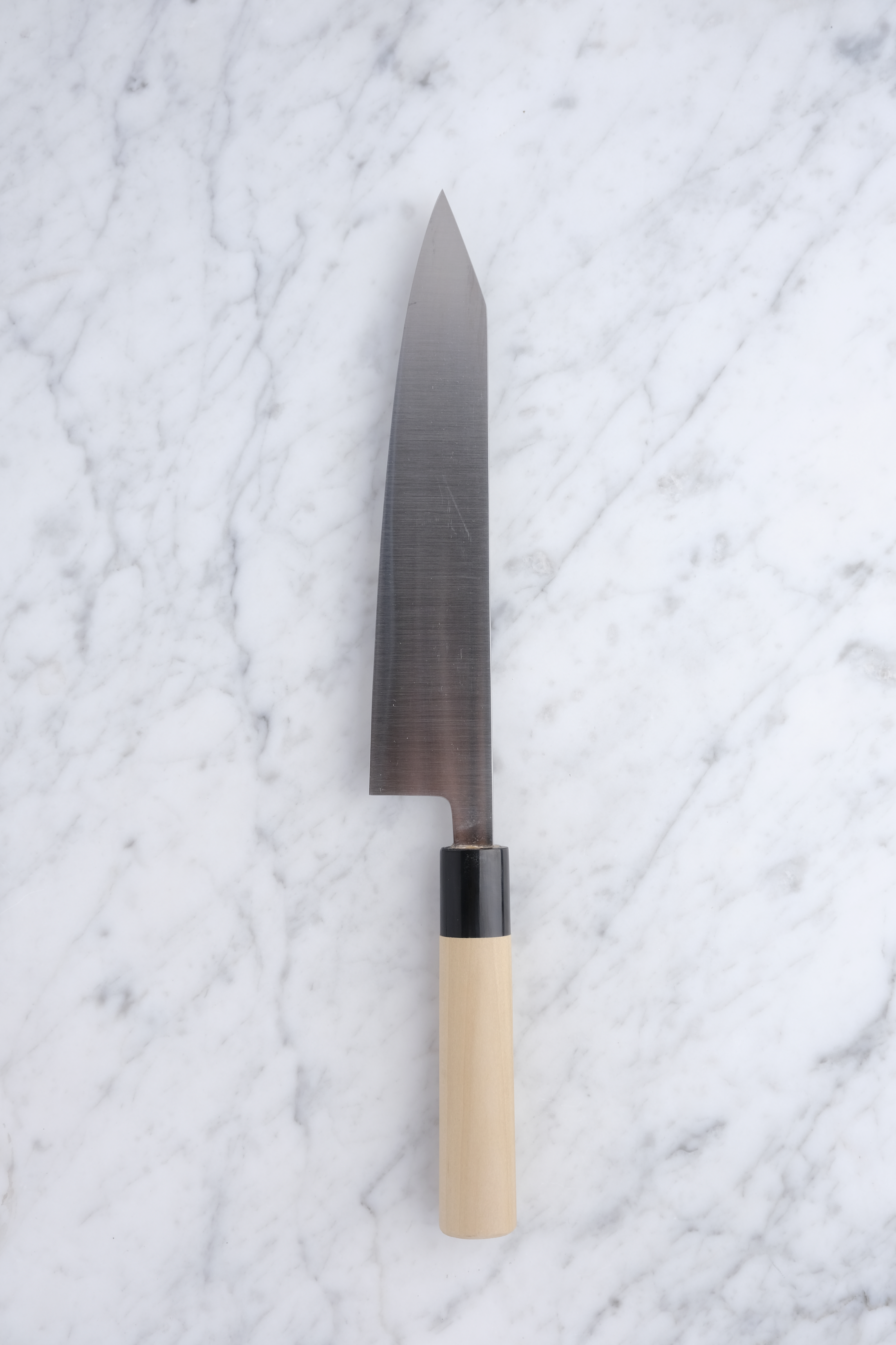 Masamoto Sohonten KS 210 mm Kiritsuke Gyuto - Shirogami 2