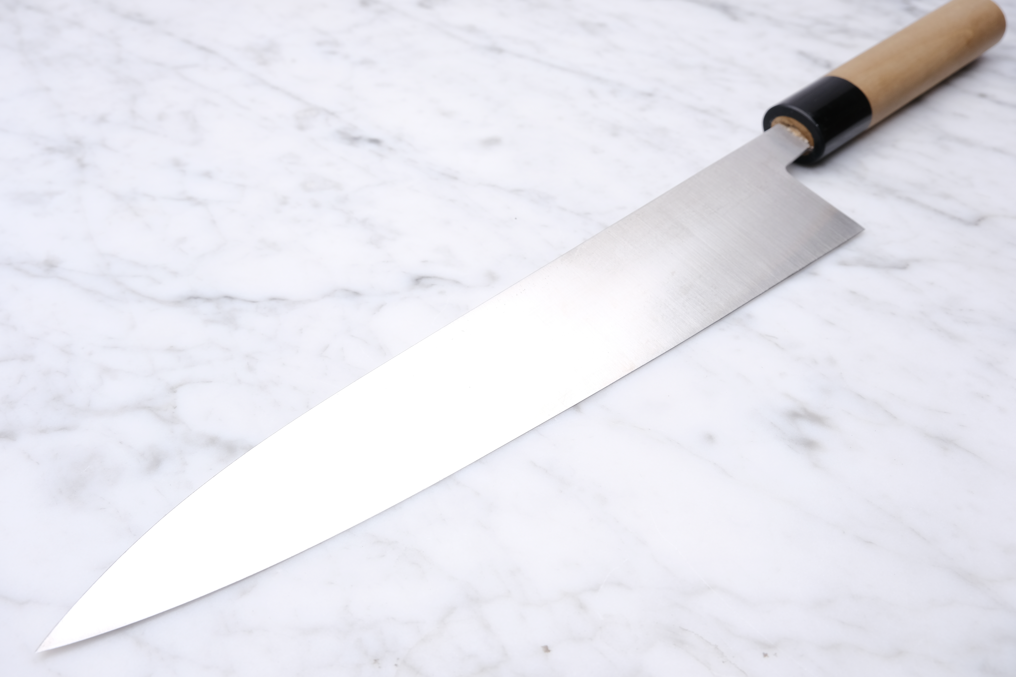 Masamoto Sohonten KS 240 mm Gyuto - Shirogami 2