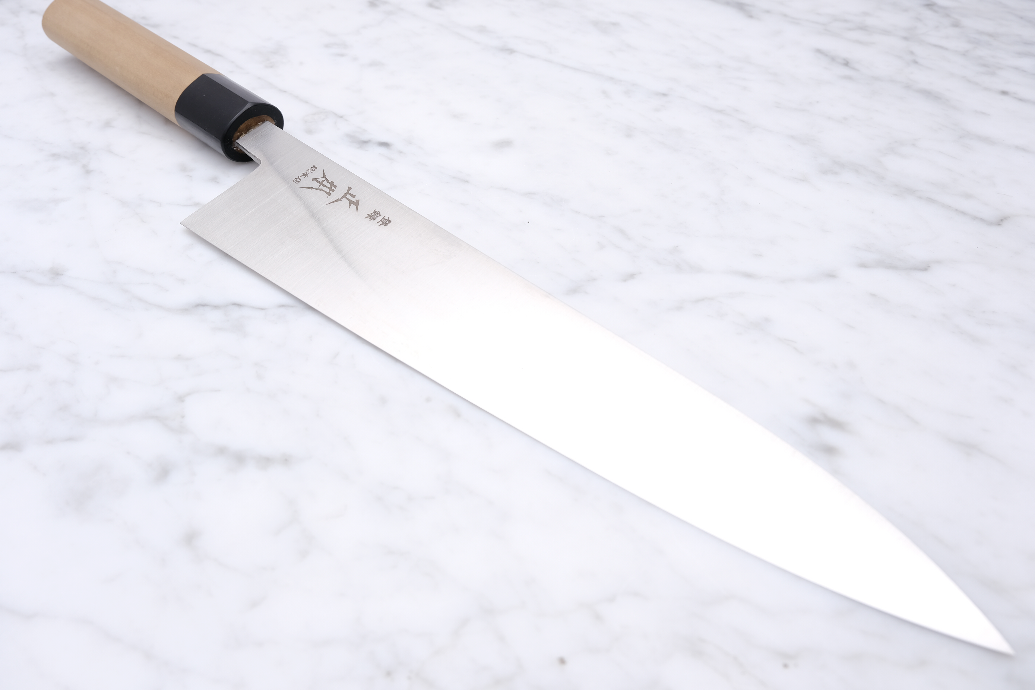 Masamoto Sohonten KS 240 mm Gyuto - Shirogami 2
