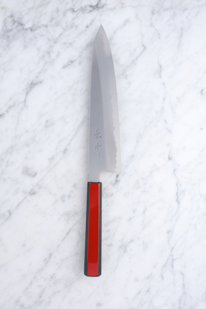 Kagekiyo White #1 Akaro Handle - 240mm Gyuto