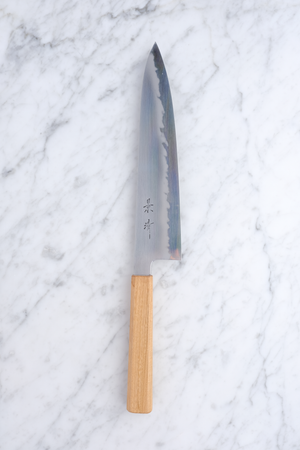 Kagekiyo White #2 Sakura handle - 240 mm Gyuto