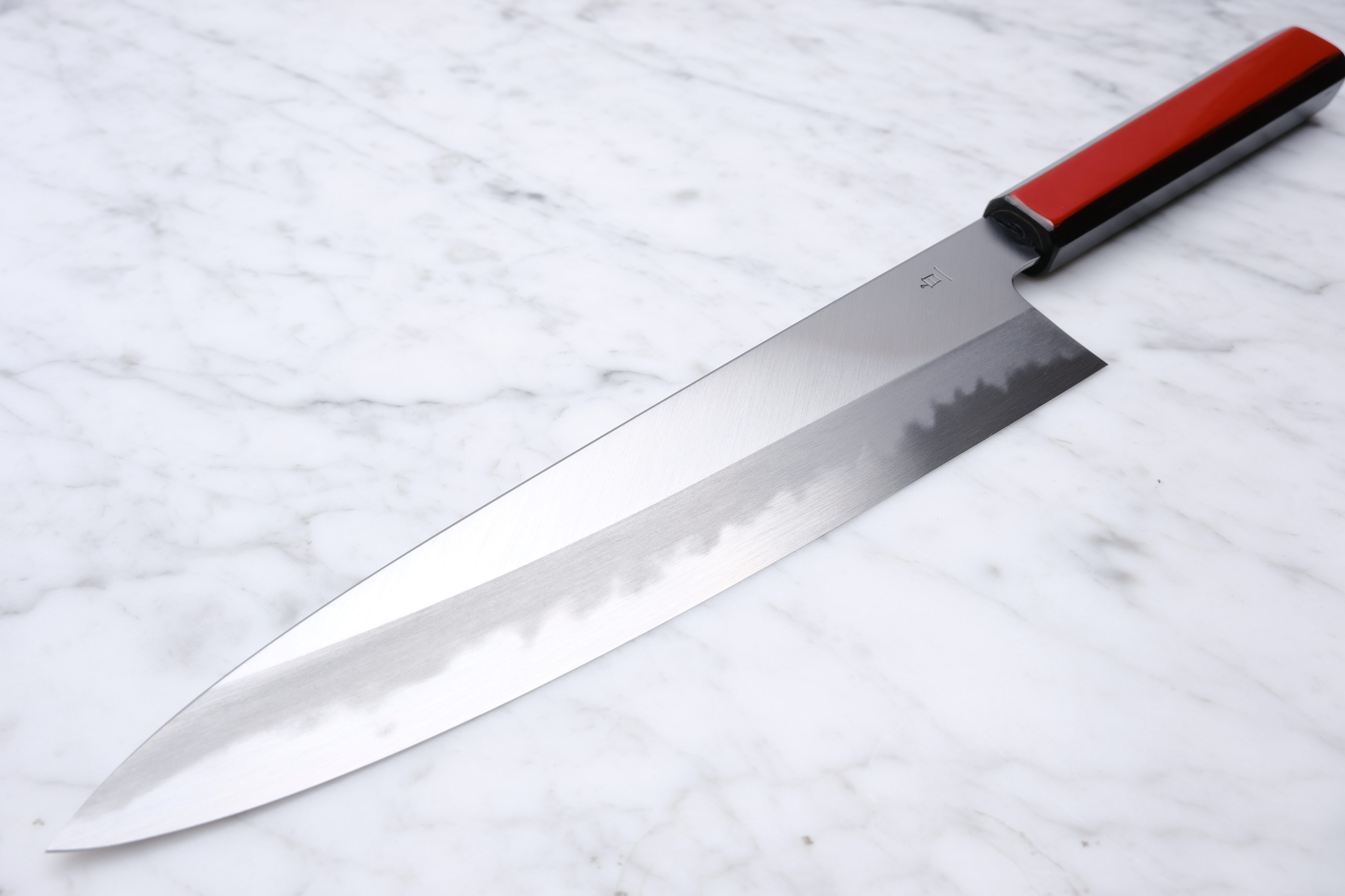 Kagekiyo - White #1 240 mm Gyuto - Akaro Handle