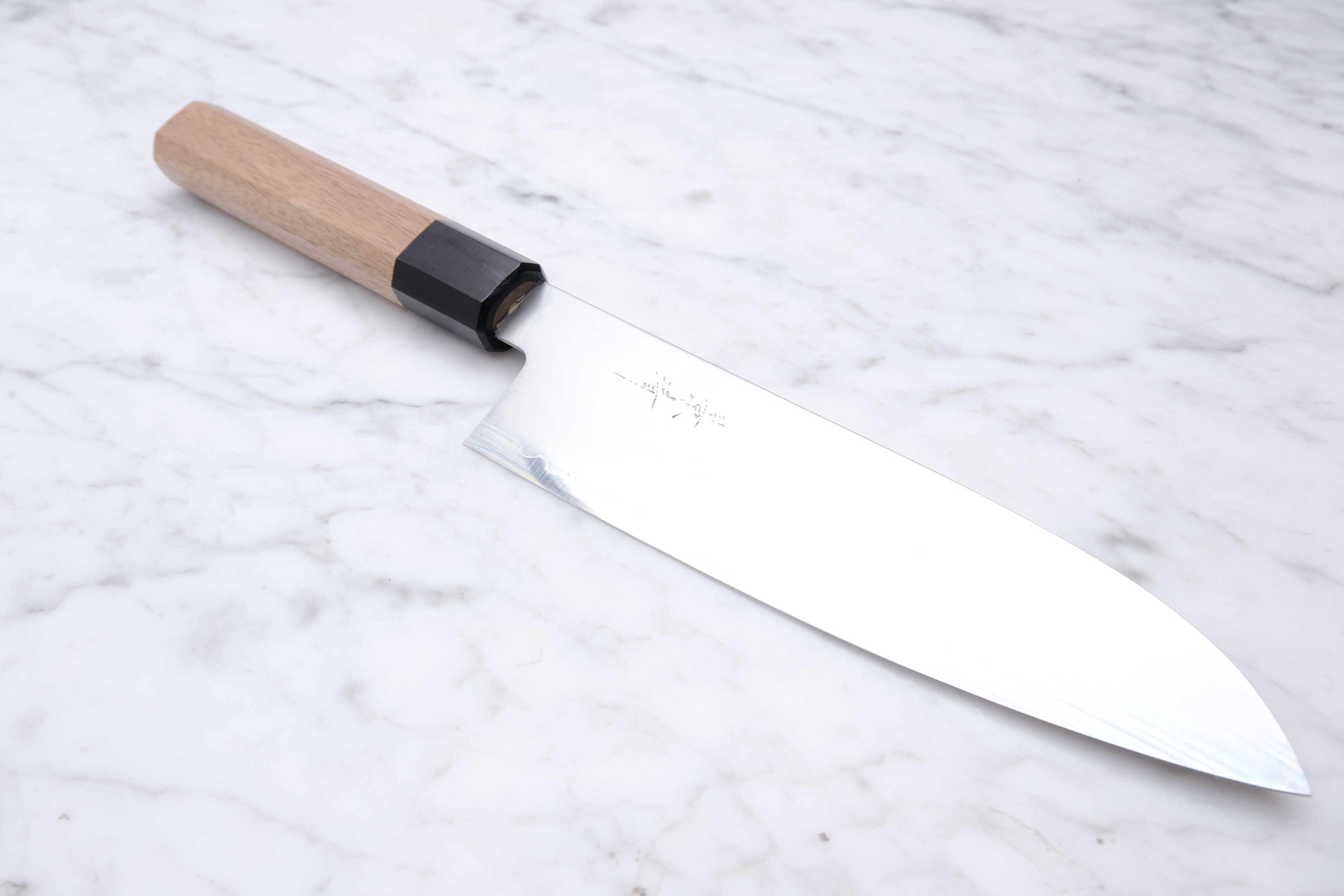 Kagekiyo - Chromax 180 mm Santoku - Walnut Handle