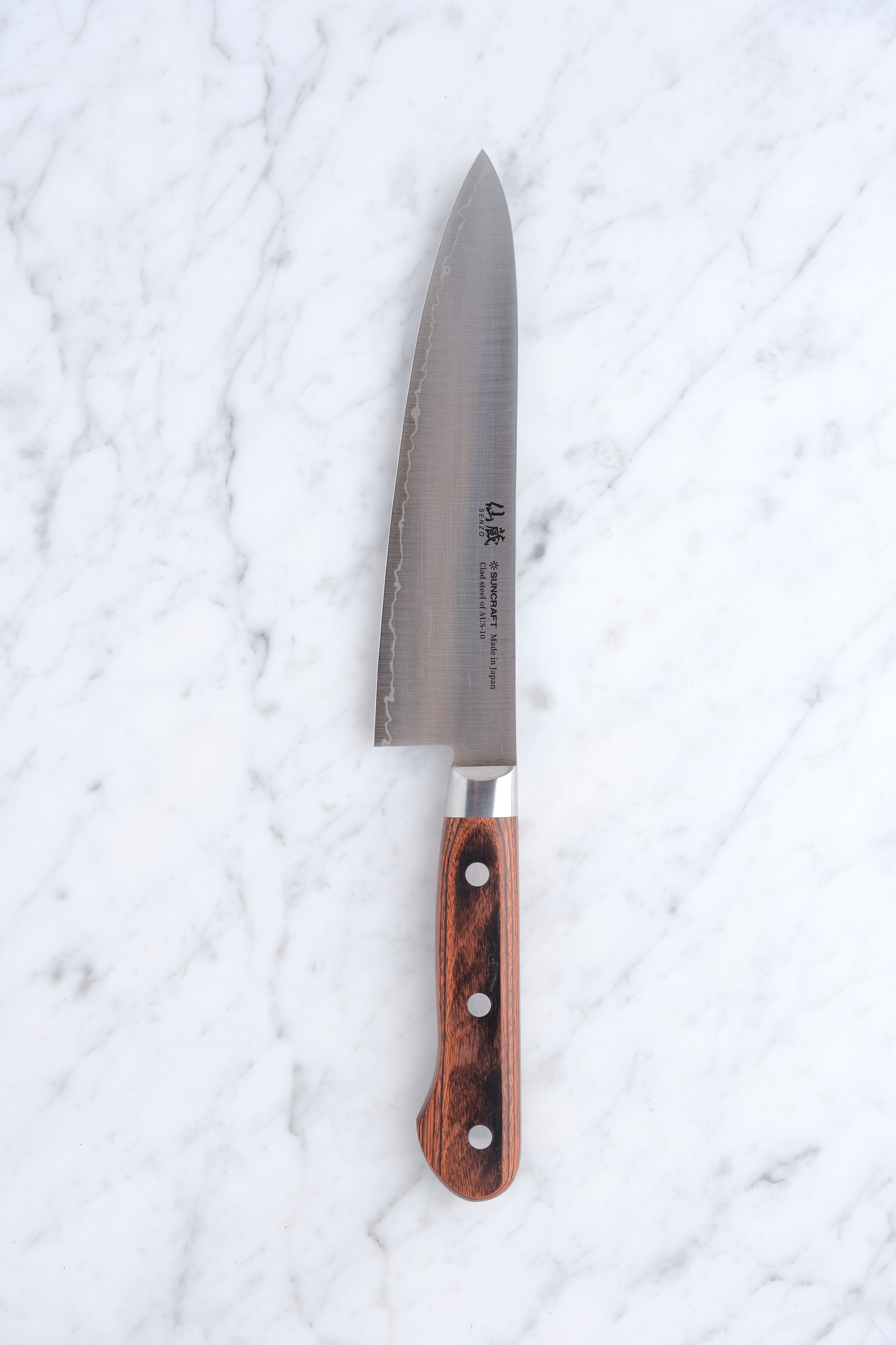 Suncraft Senzo AUS 10 Gyuto 180mm