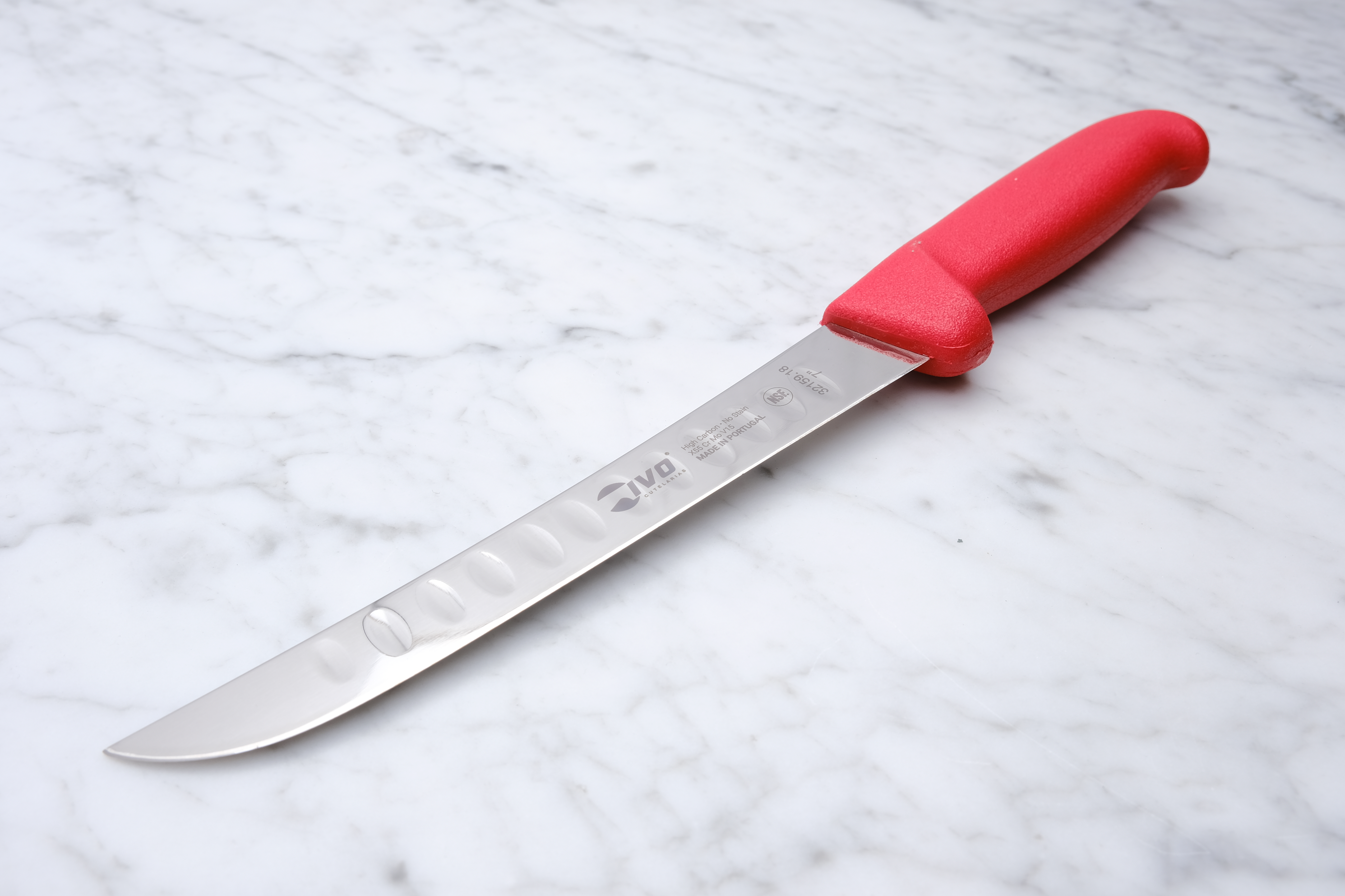 IVO udbener kniv  18 cm - rød