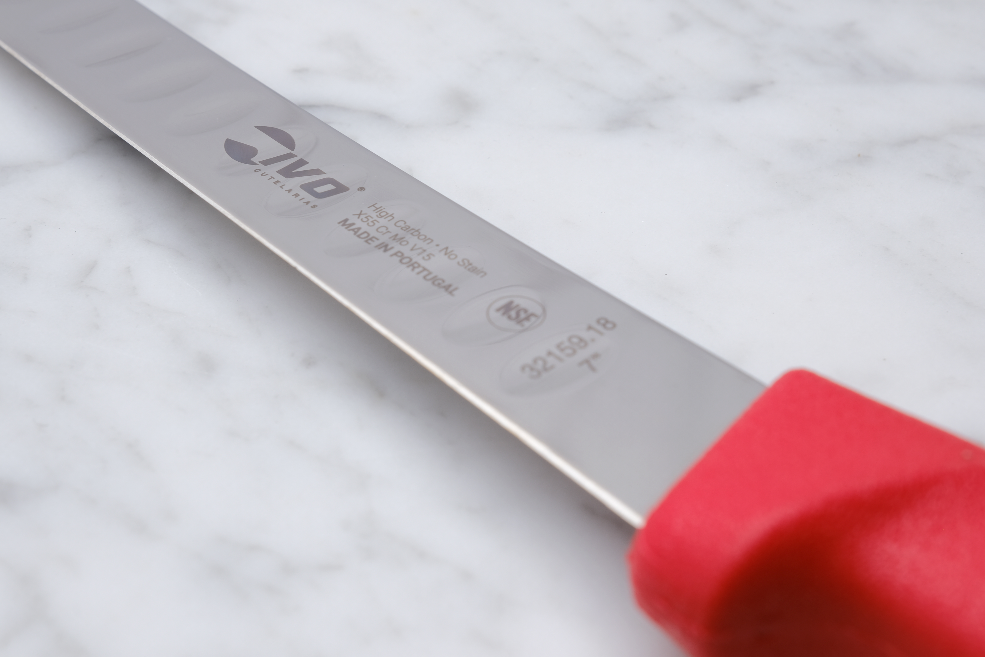 IVO udbener kniv  18 cm - rød
