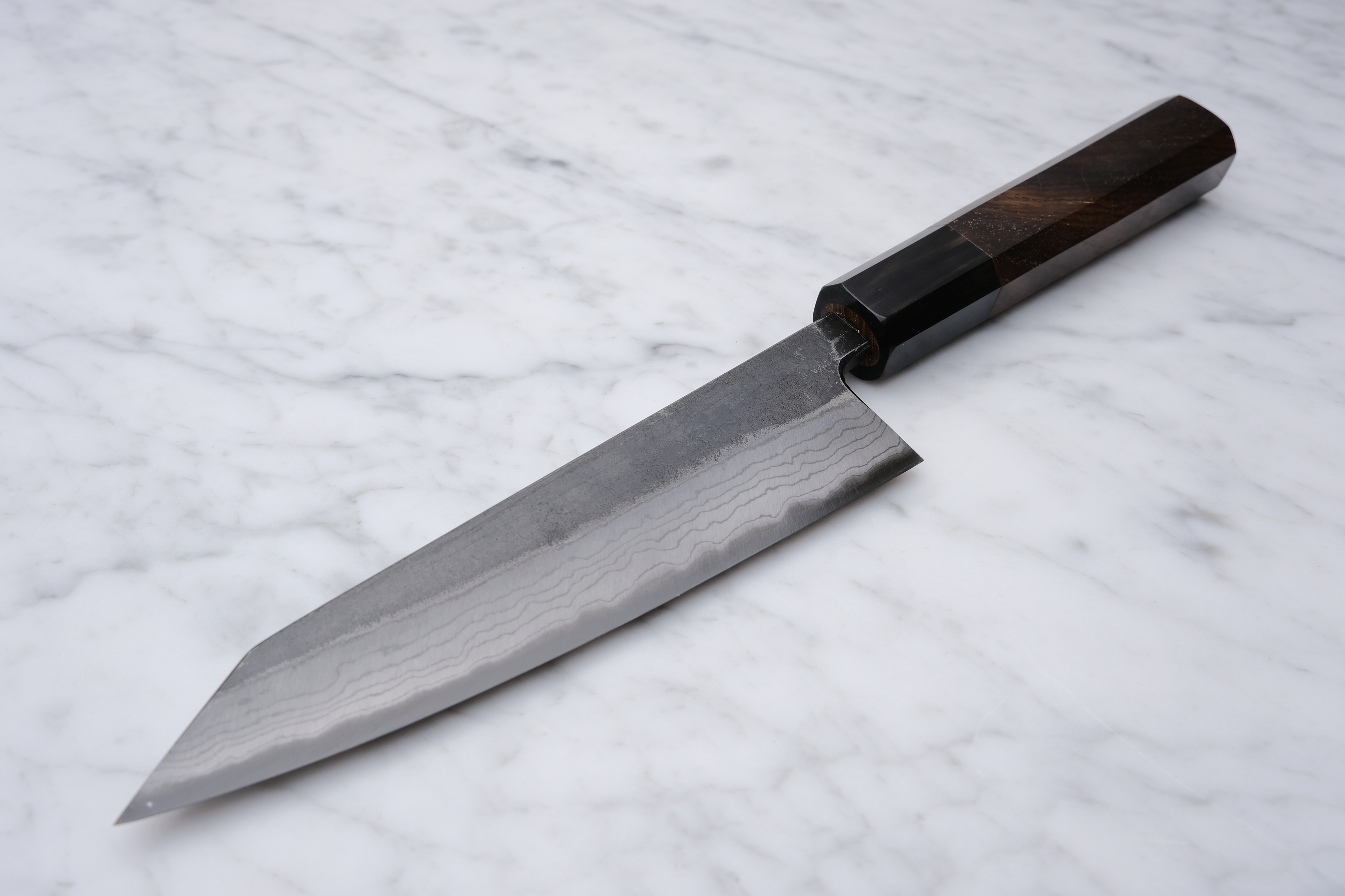 Hatsukokoro Kumokage 145 mm Honesuki - Aogami 2