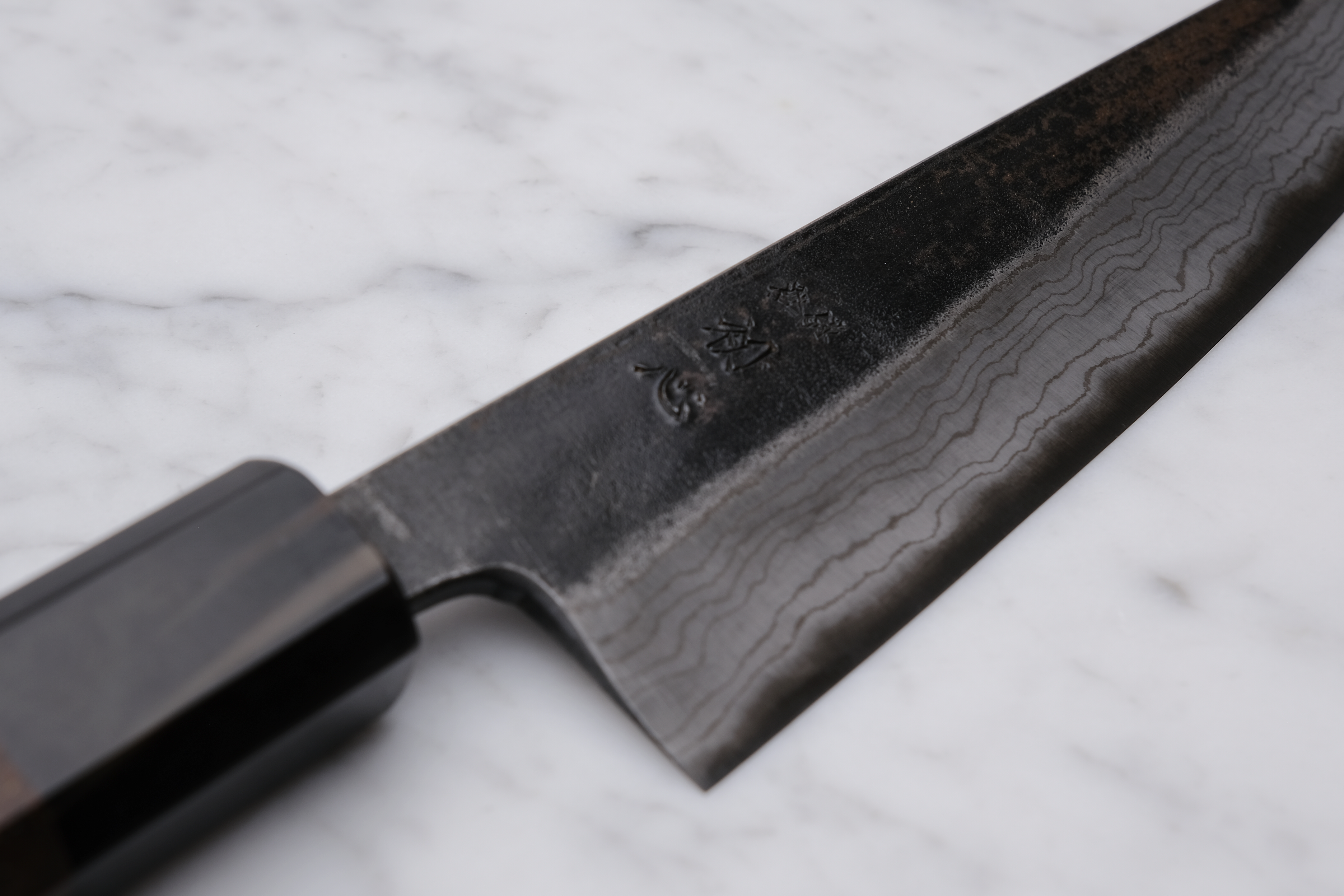 Hatsukokoro Kumokage 145 mm Honesuki - Aogami 2
