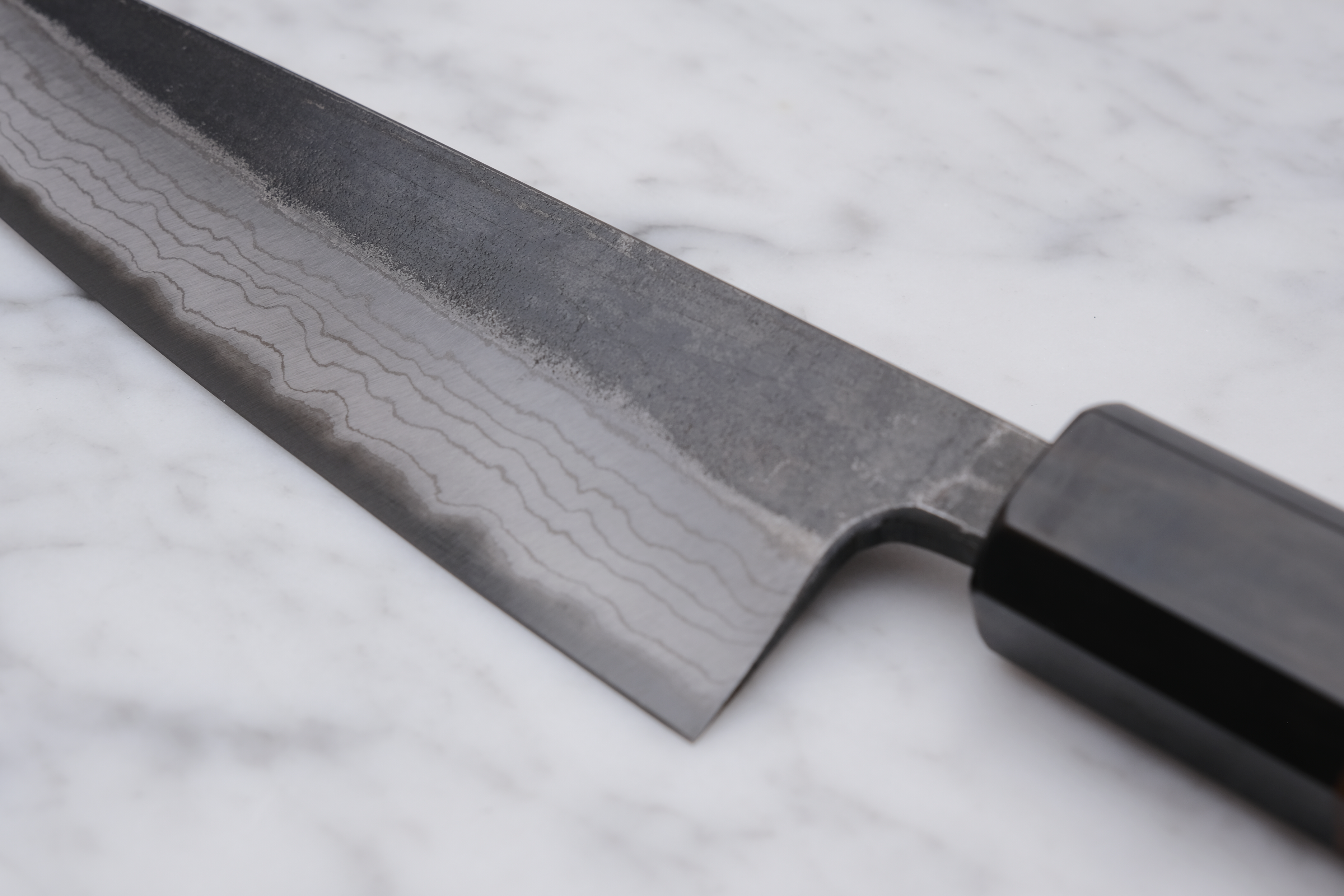 Hatsukokoro Kumokage 145 mm Honesuki - Aogami 2