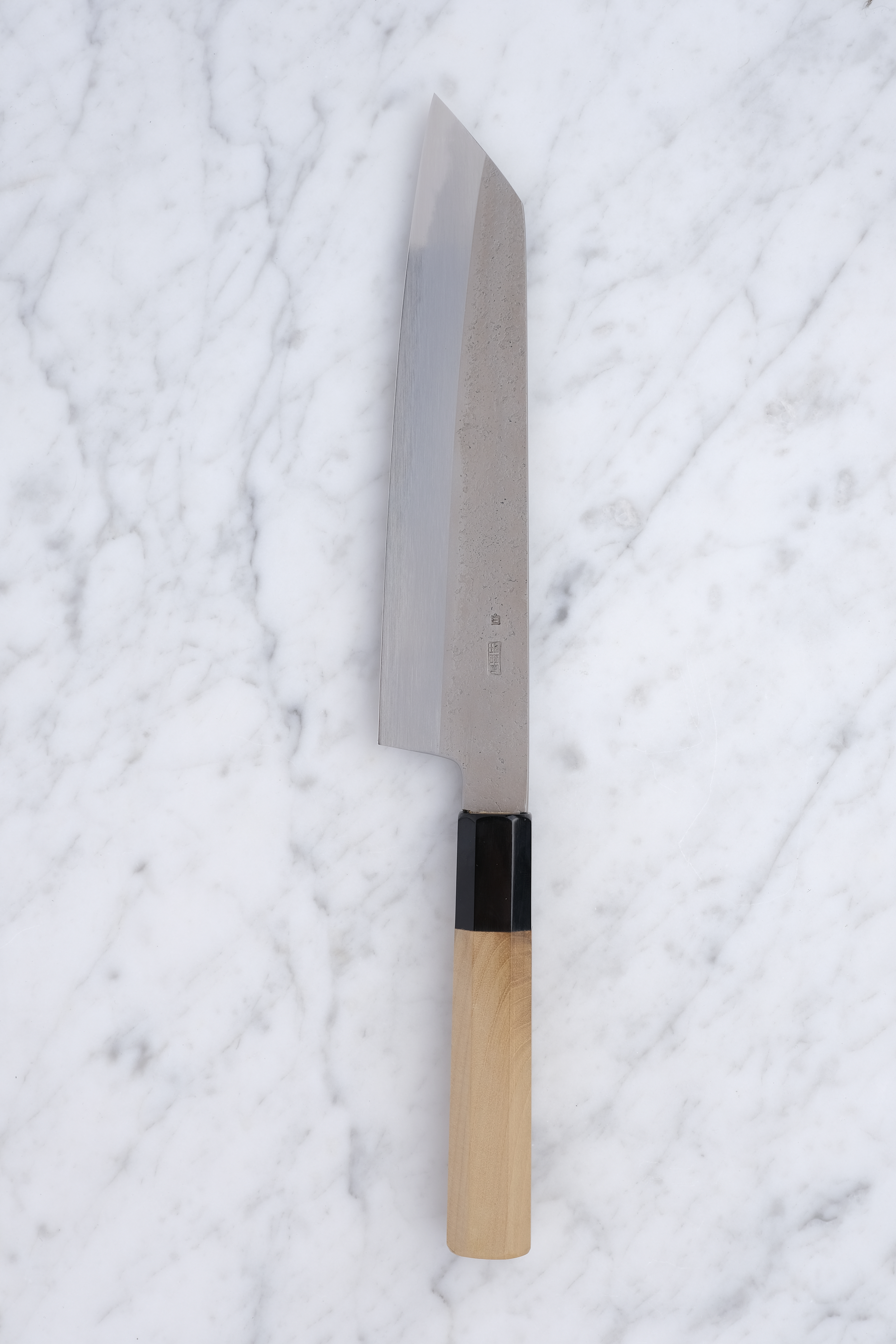 Sakai Kikumori Kikuzuki RIN 210mm. Kiritsuke Gyuto Shirogami #2