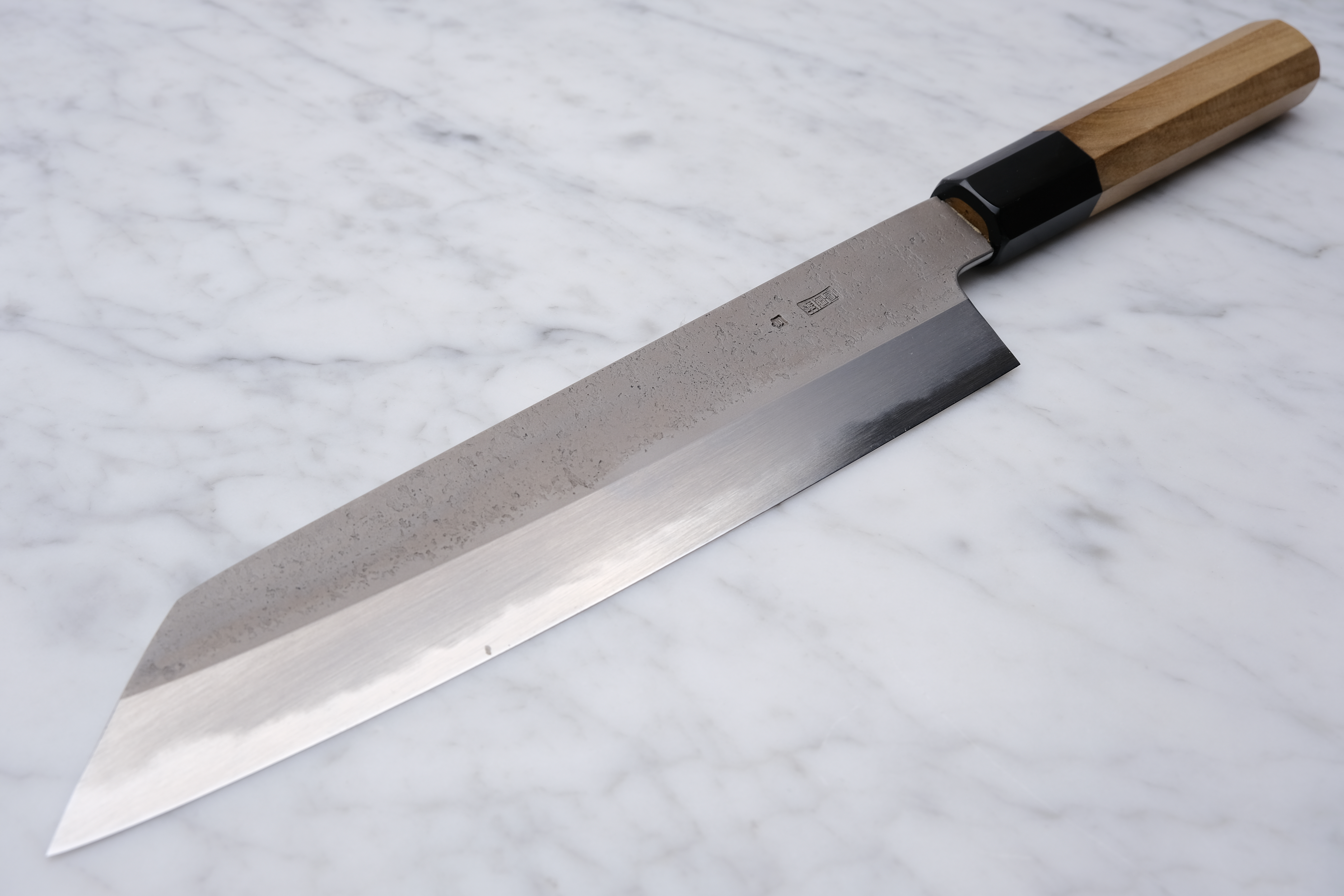 Sakai Kikumori Kikuzuki RIN 210mm. Kiritsuke Gyuto Shirogami #2