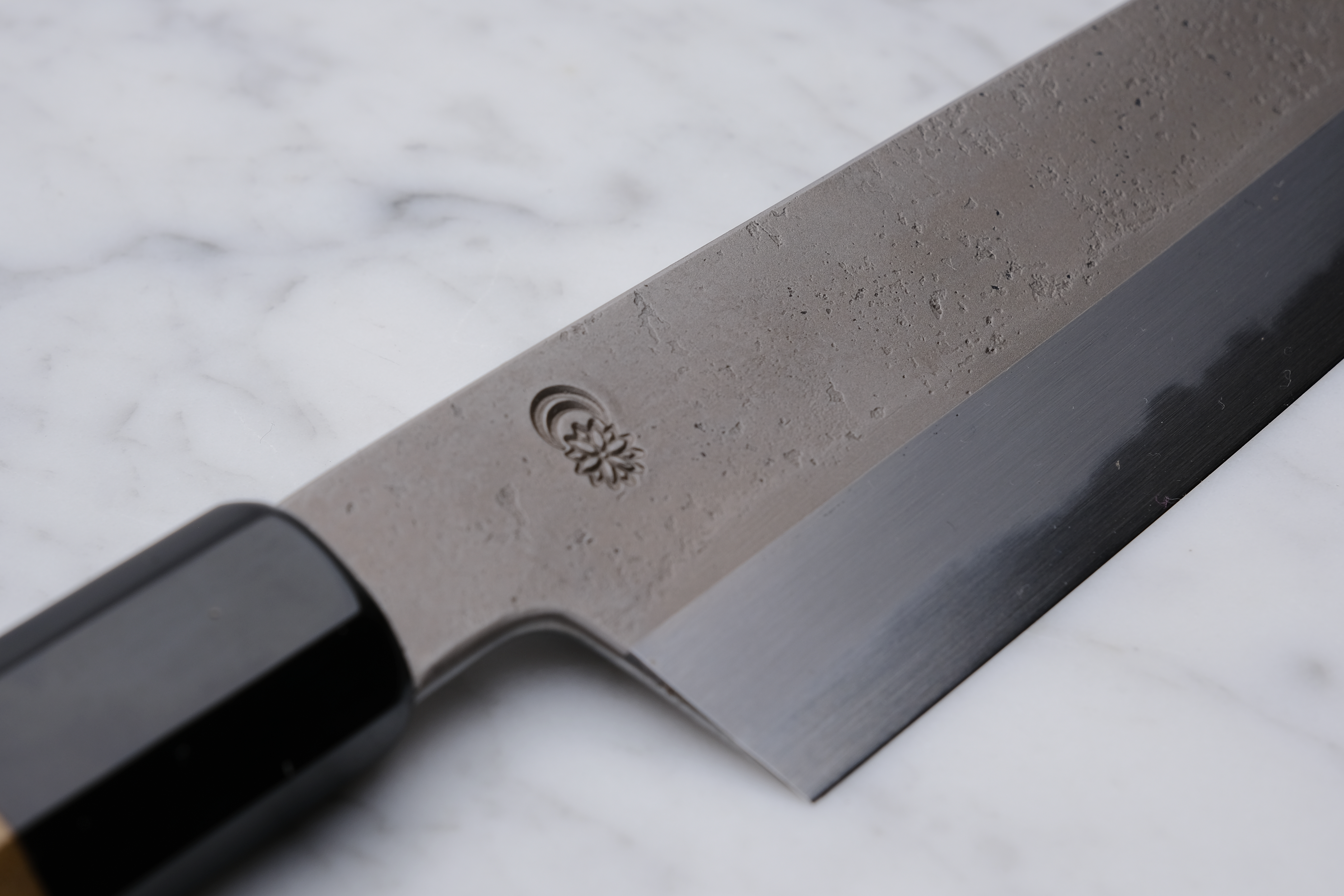 Sakai Kikumori Kikuzuki RIN 210mm. Kiritsuke Gyuto Shirogami #2