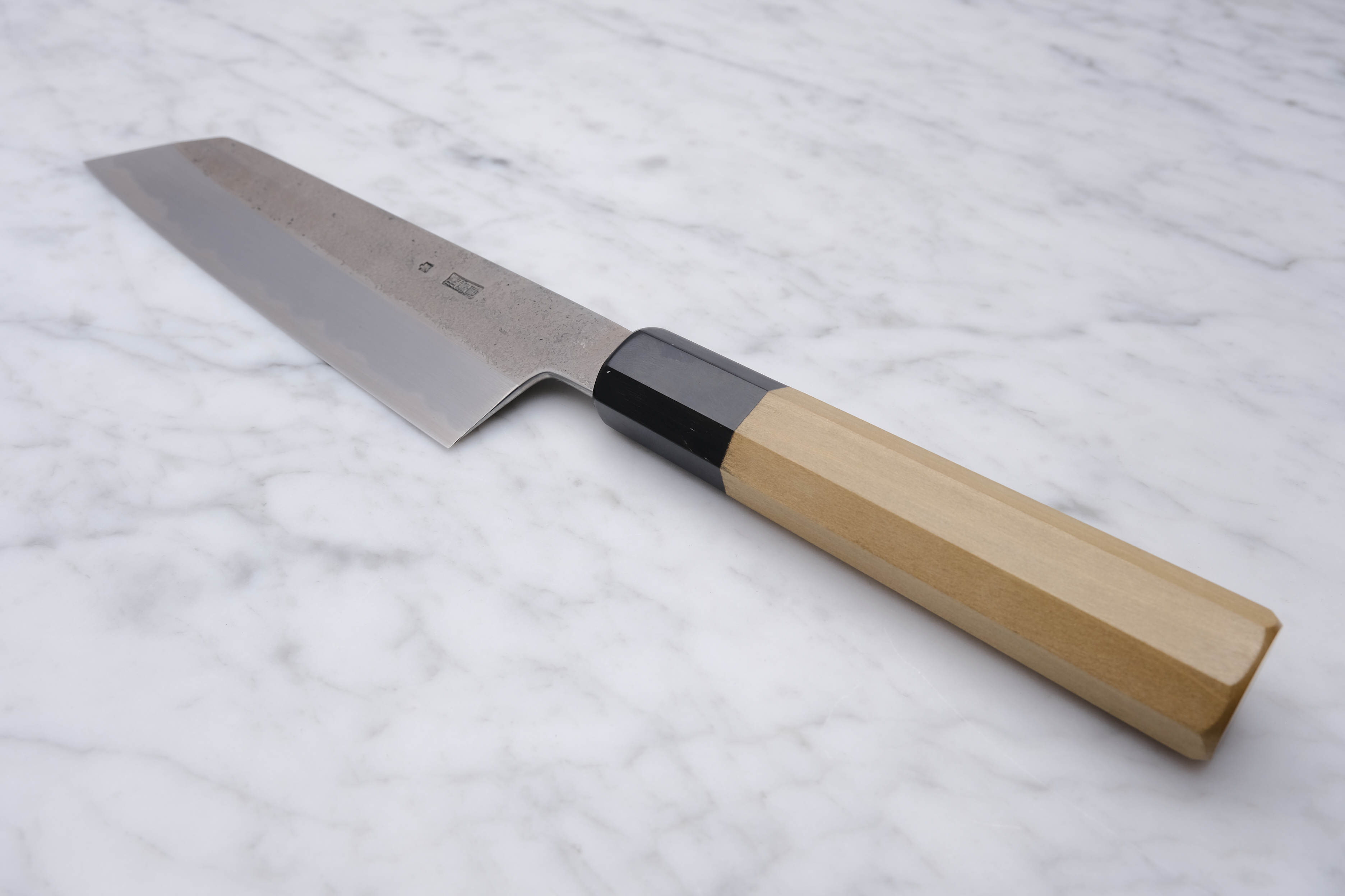 Sakai Kikumori Kikuzuki RIN 180mm. Bunka Shirogami #2