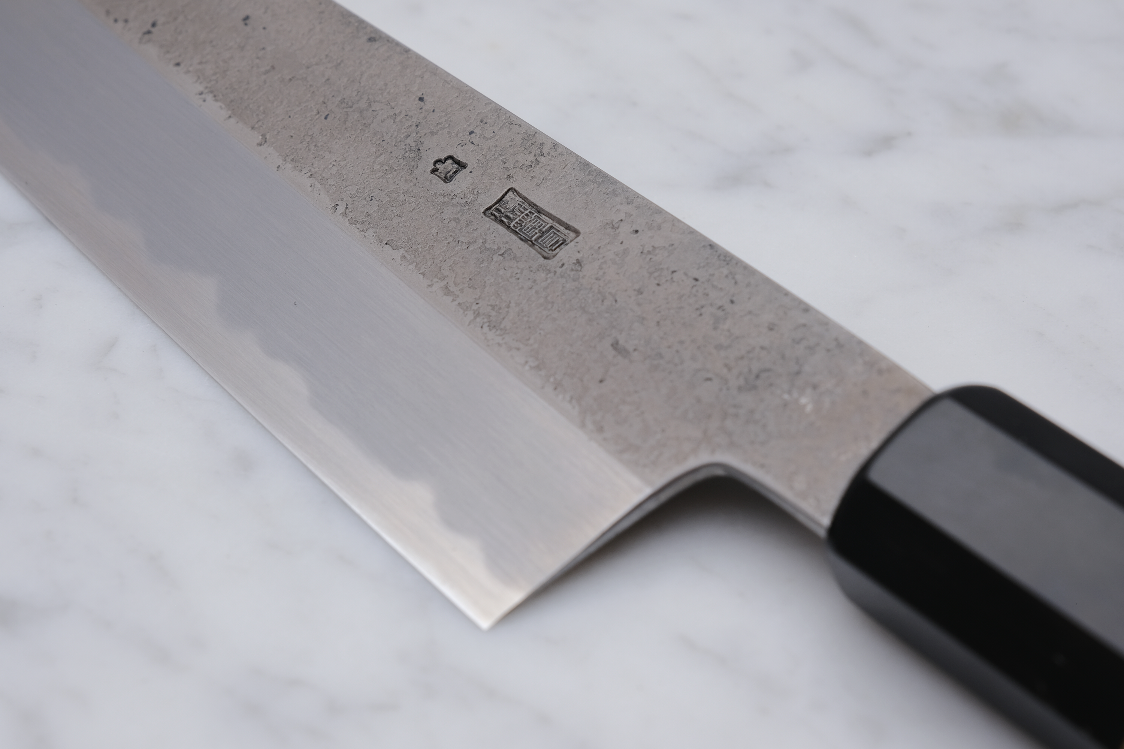 Sakai Kikumori Kikuzuki RIN 180mm. Bunka Shirogami #2