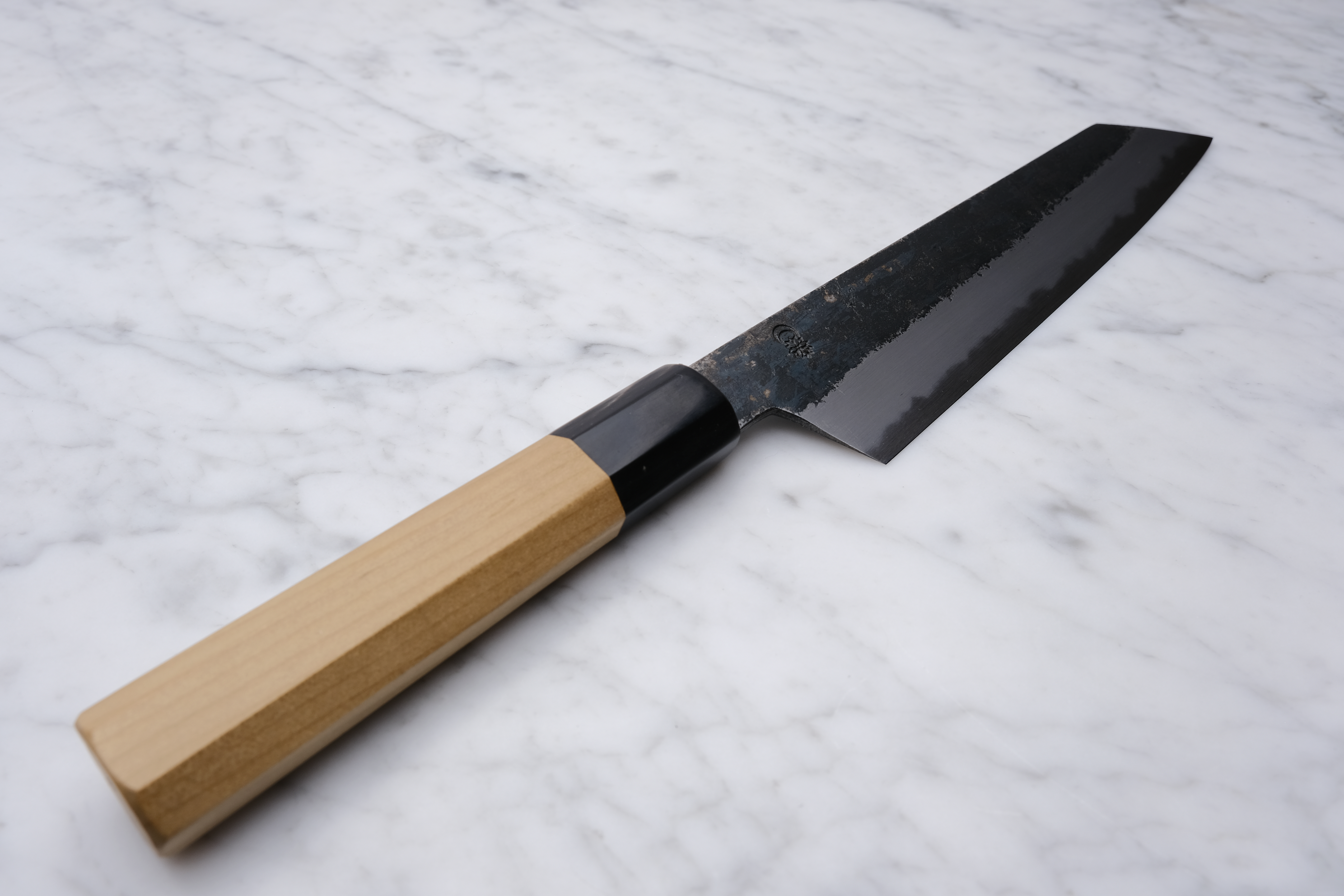 Sakai Kikumori Kikuzuki KU White 2 Kiritsuke Gyuto 210mm.