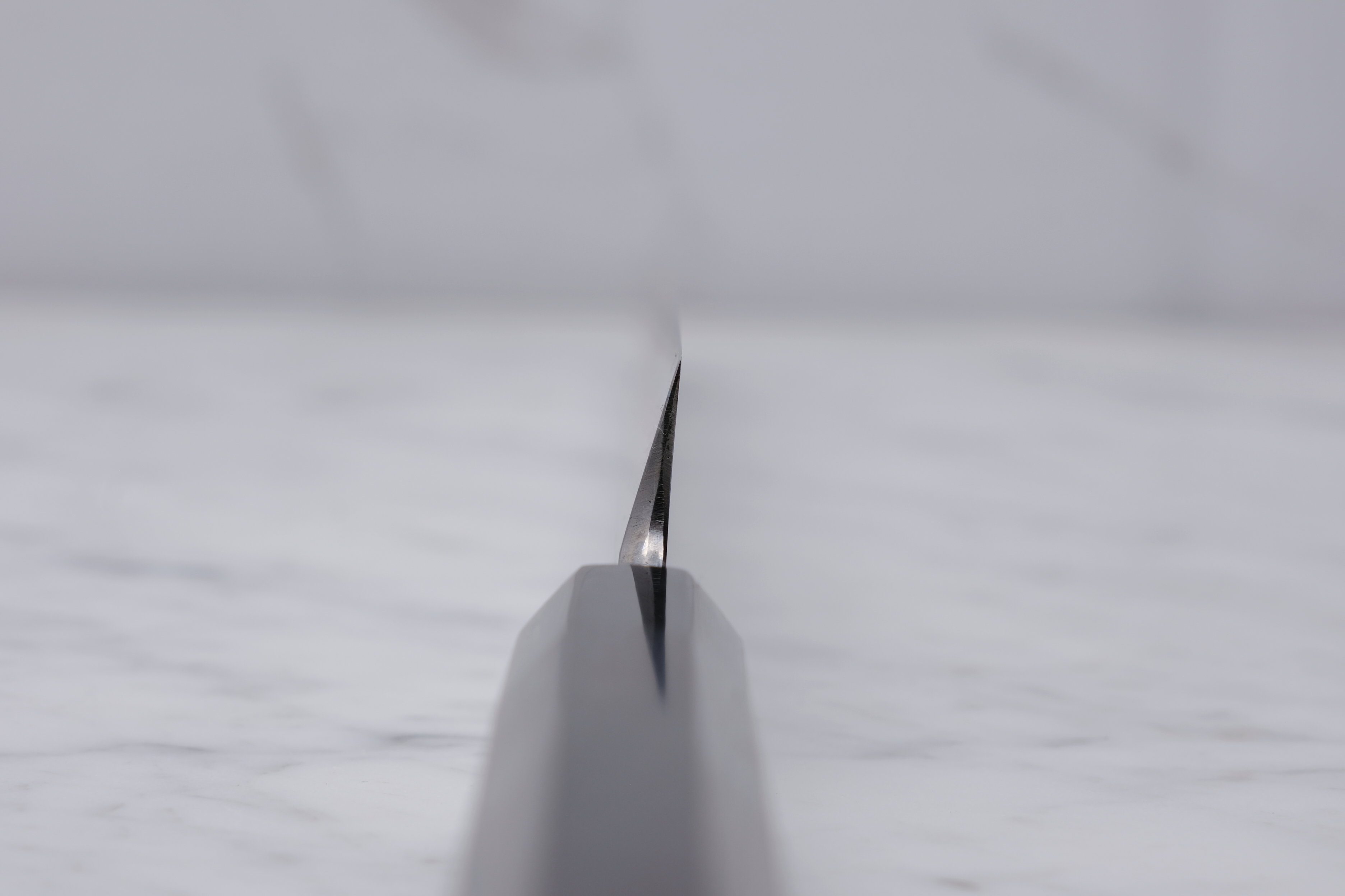 Sakai Kikumori 300mm. Kiritsuke Yanagiba Damascus - White #1 - Ebony